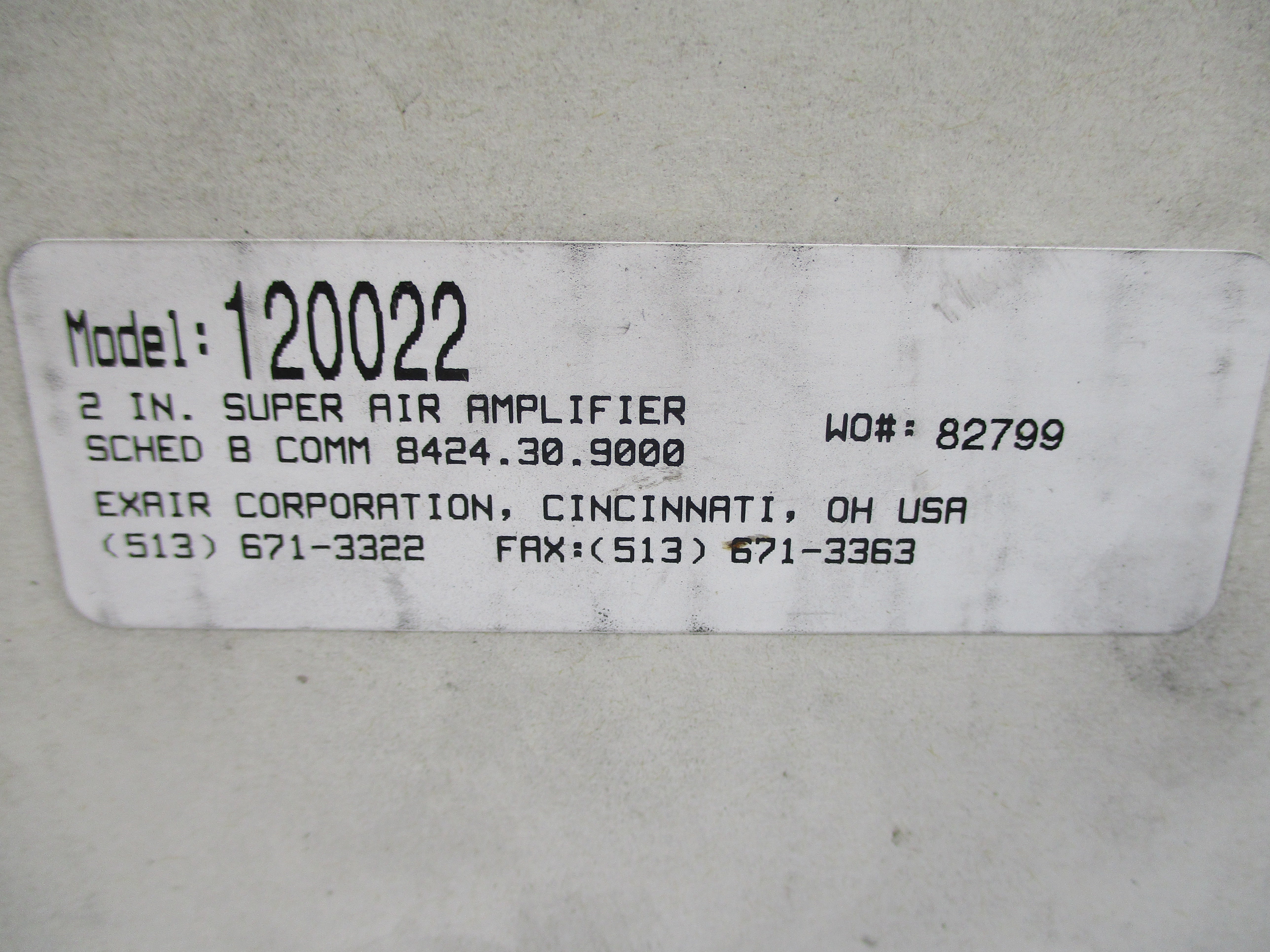 EXAIR 120022 NSMP