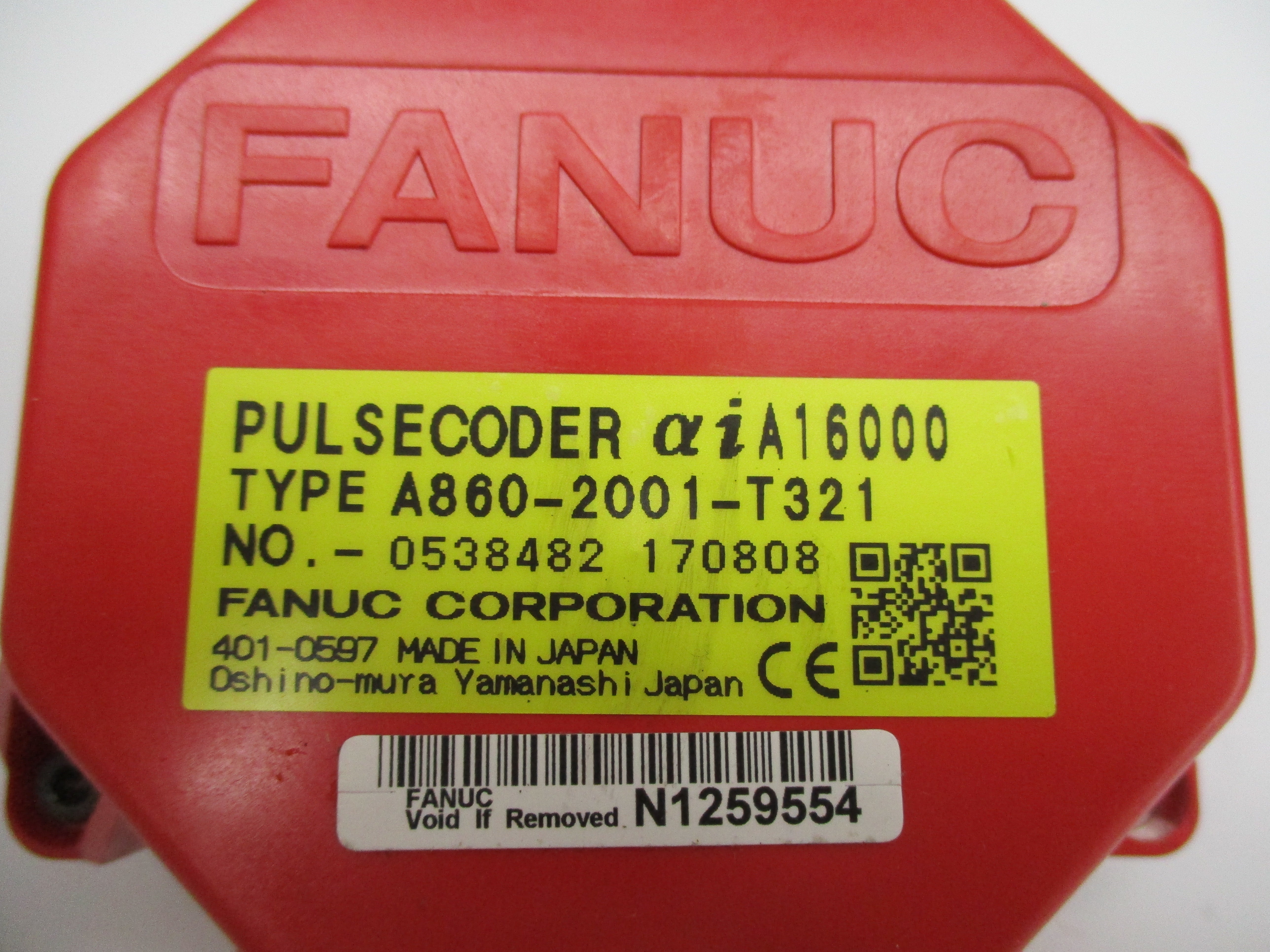 FANUC A860-2001-T321 NSNP