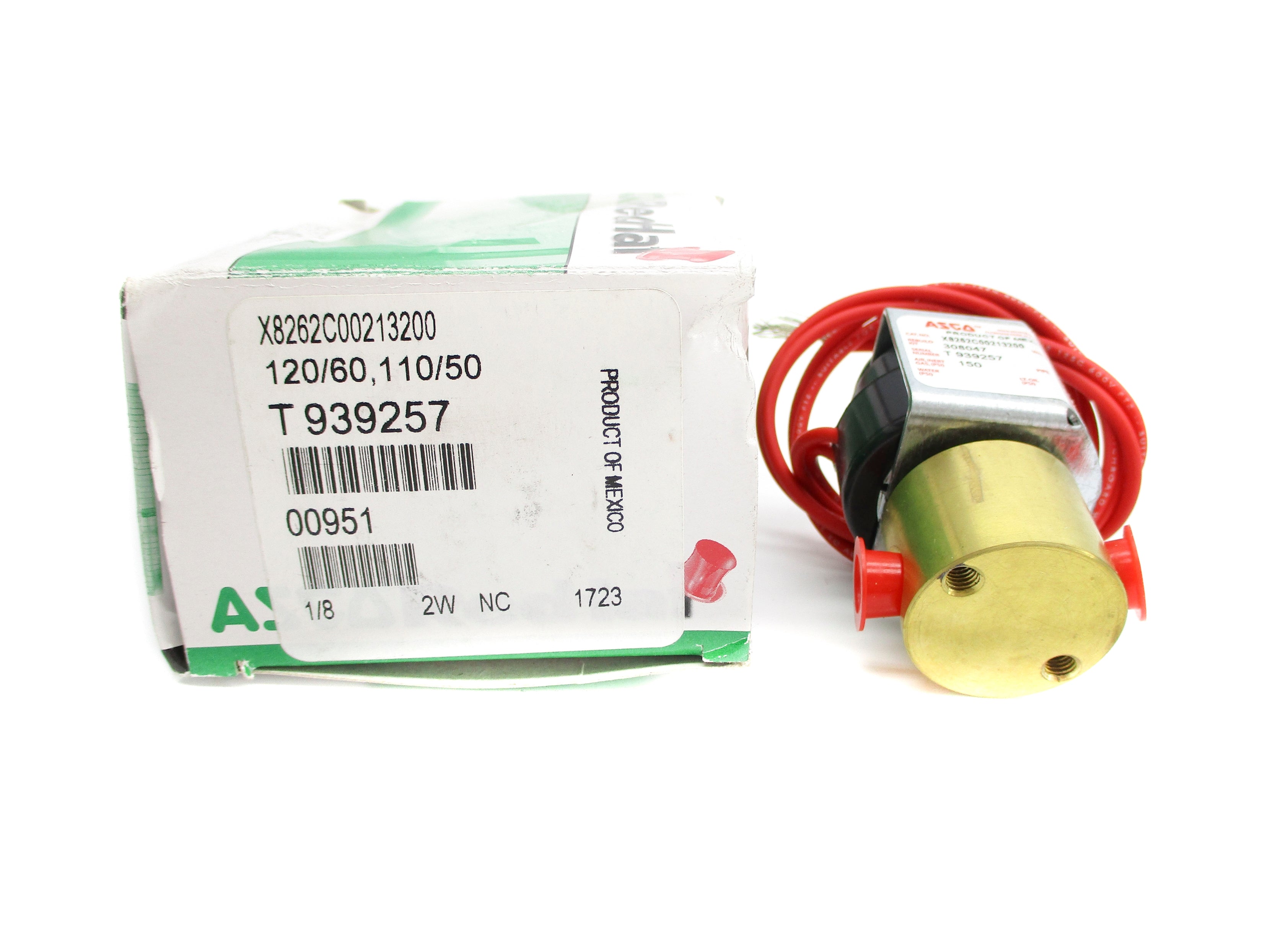 ASCO X8262C00213200 110/120V 150PSI NSMP