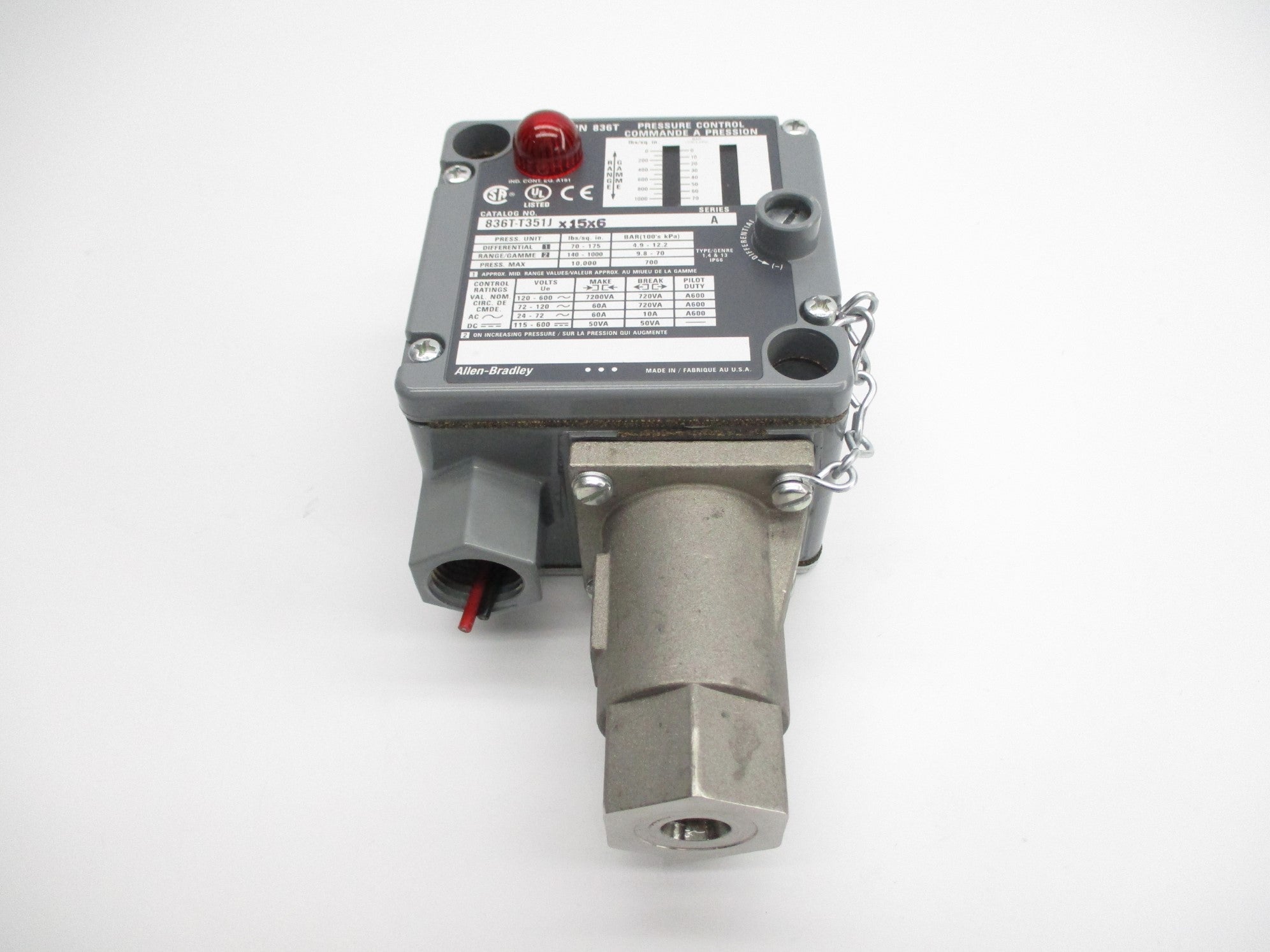 INDUSTRIAL SPARE PART 836T-T351JX15X6 SER. A NSNP