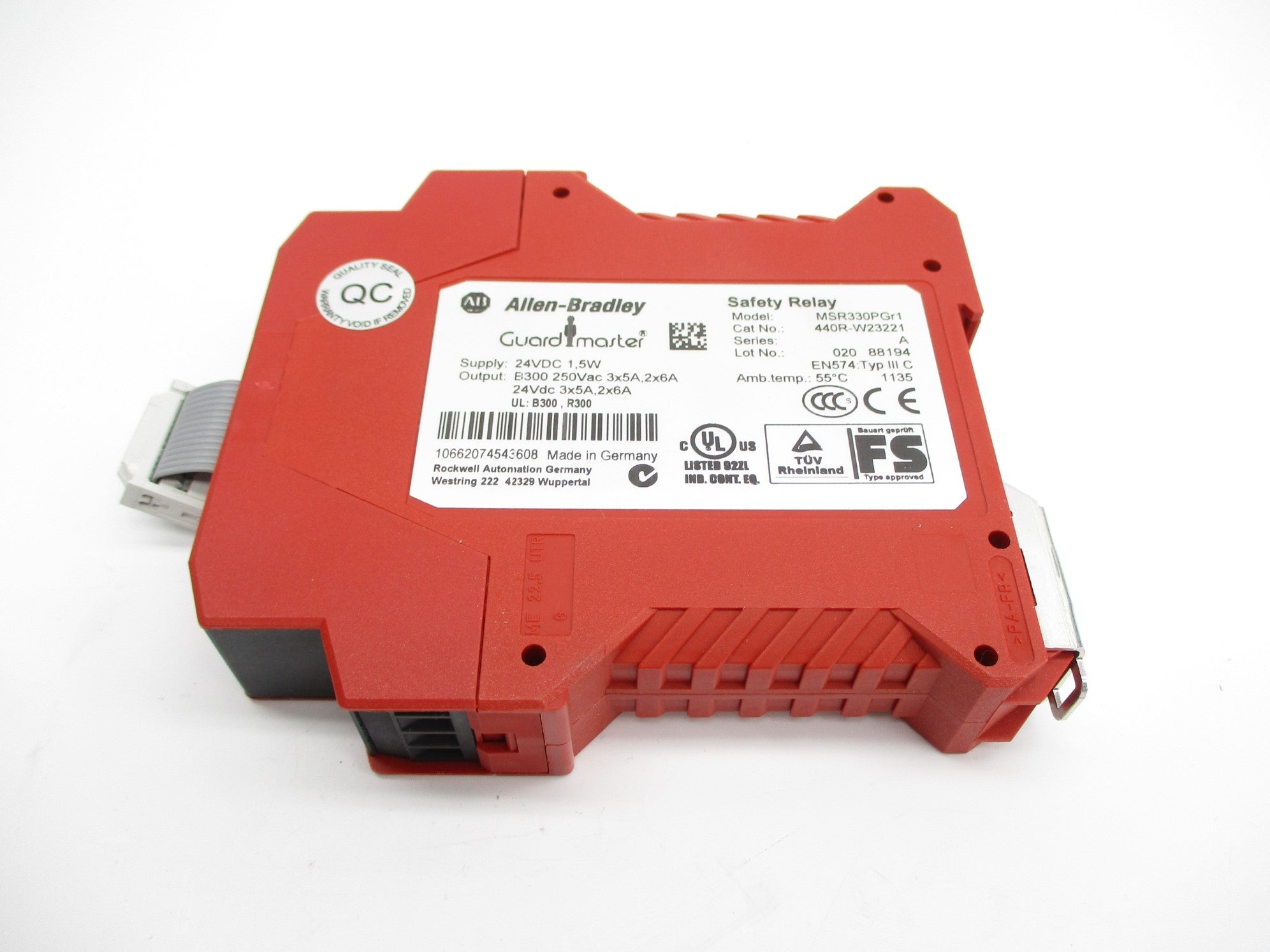 ALLEN BRADLEY 440R-W23221 SER. A 24VDC NSNP