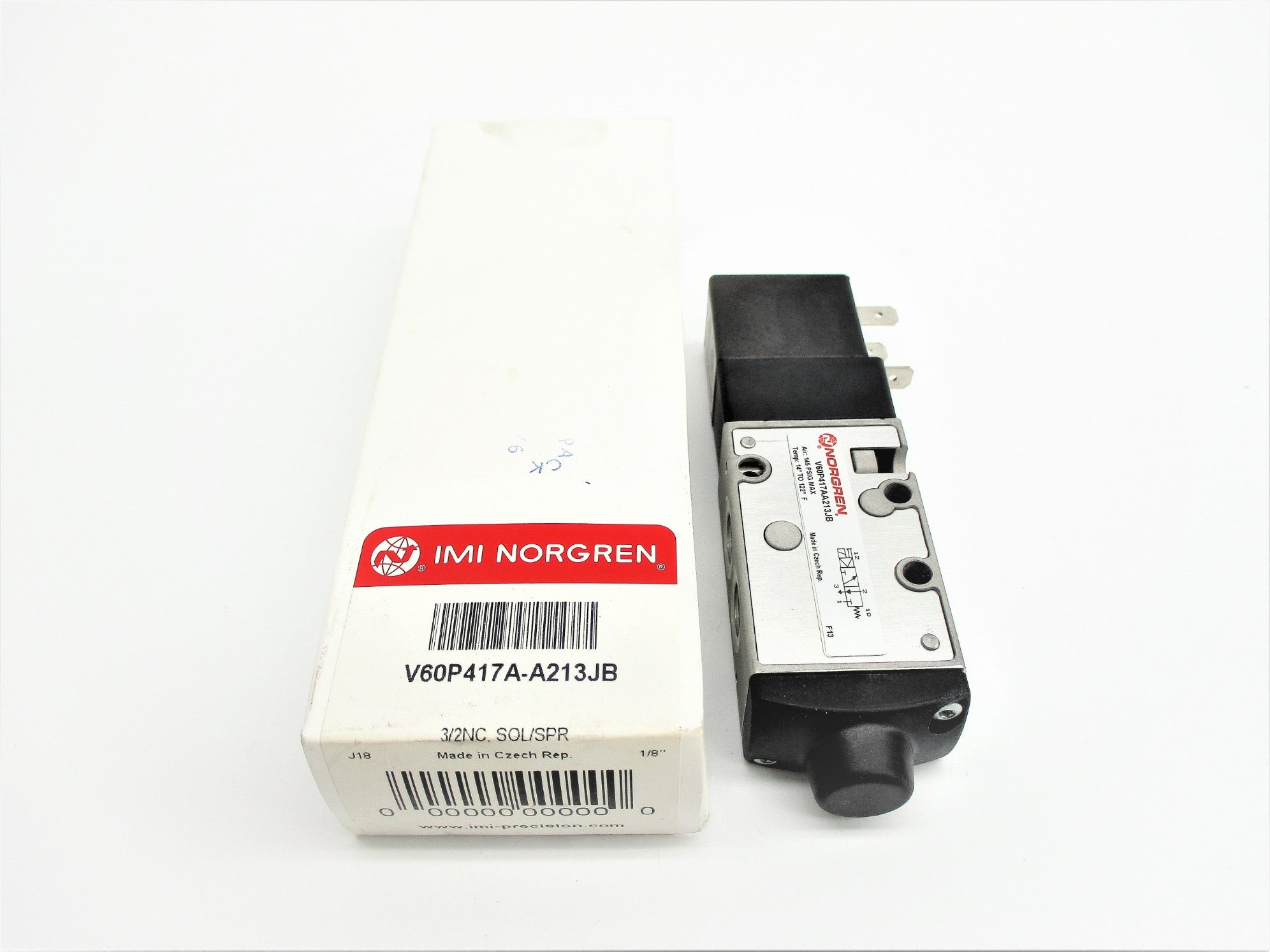 NORGREN V60P417A-A213JB 145PSIG 24VDC NSMP