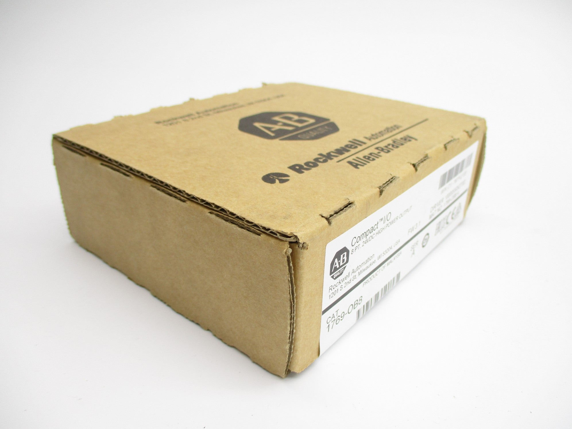 ALLEN BRADLEY 1769-OB8 SER. A F/W 3.1 DATE: 2017 NSFS