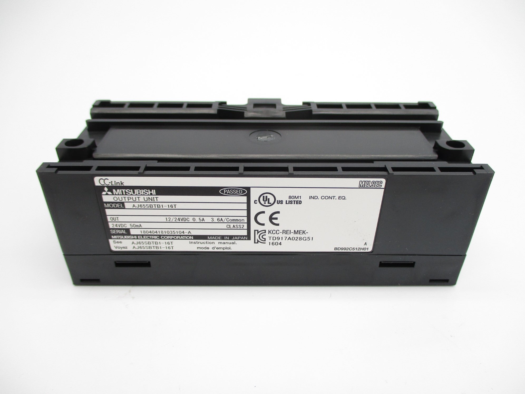 MITSUBISHI AJ65SBTB1-16T 12/24VDC 0.5A NSMP