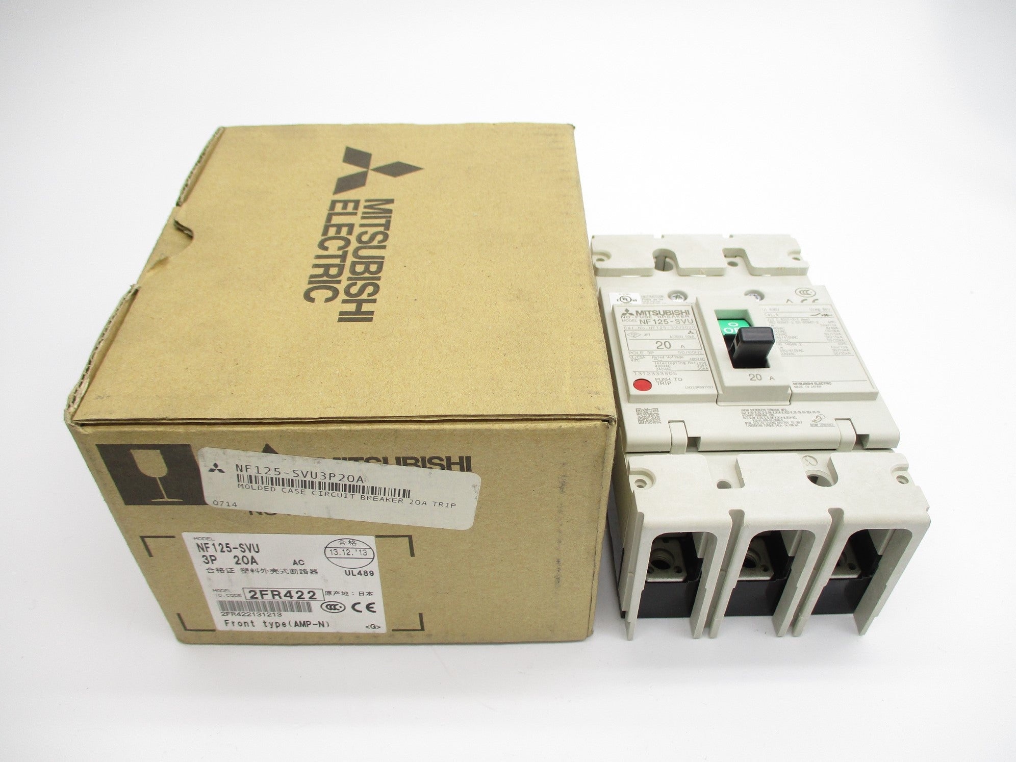 MITSUBISHI NF125-SVU3020 NF125-SVU 20A 480VAC NSMP