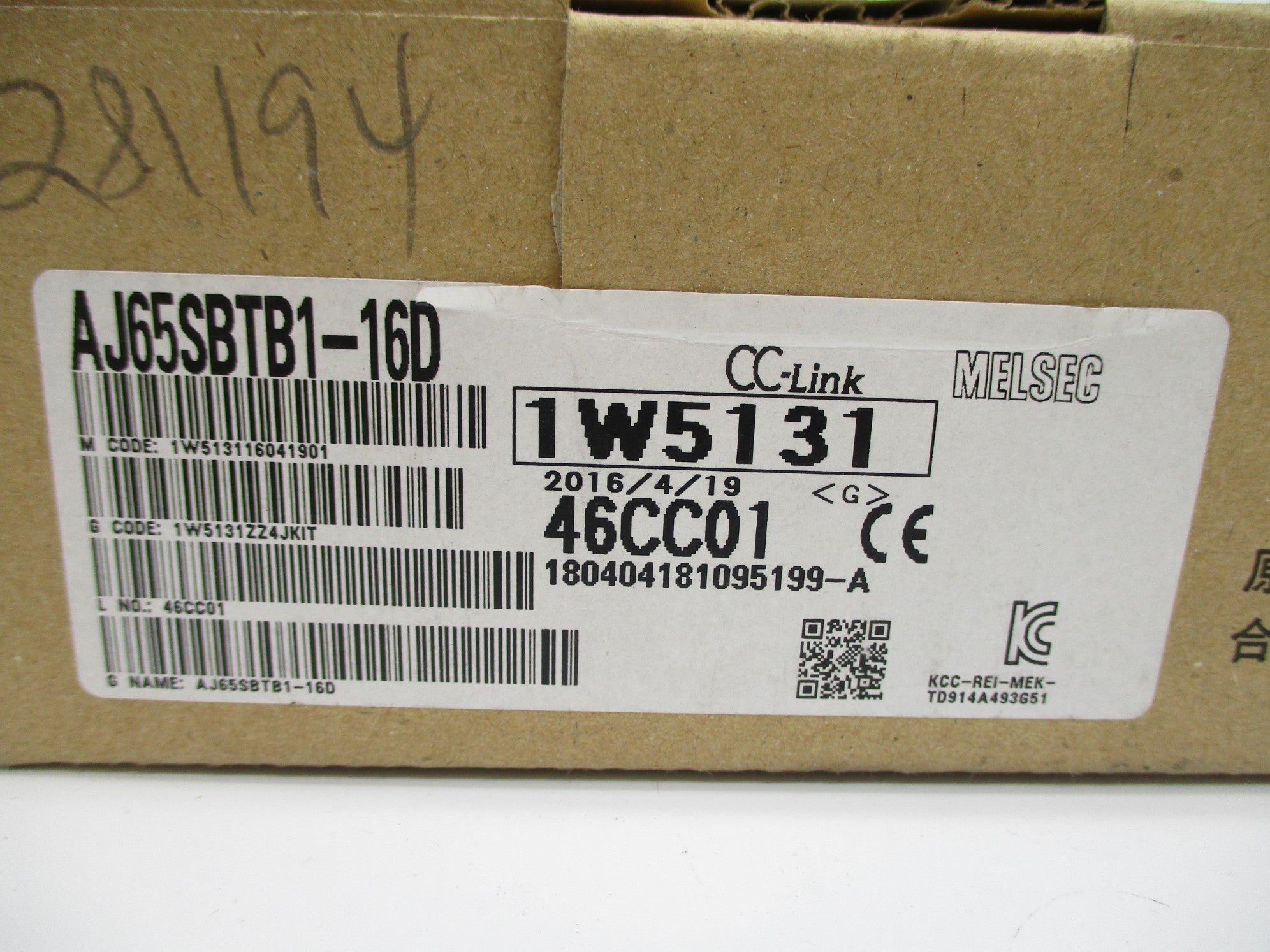 MITSUBISHI AJ65SBTB1-16D NSMP