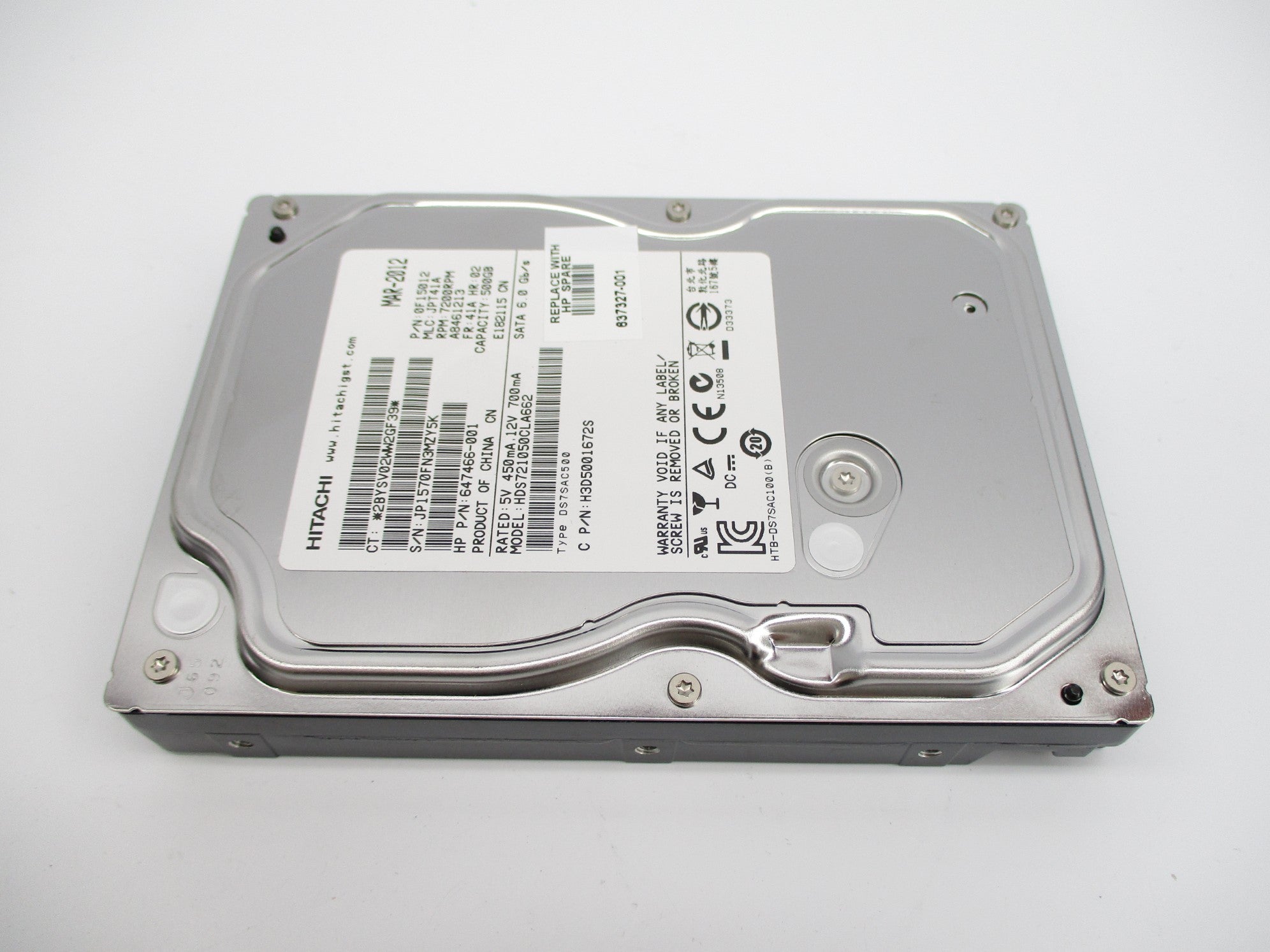 HITACHI 647466-001 HDS721050CLA662 NSNP