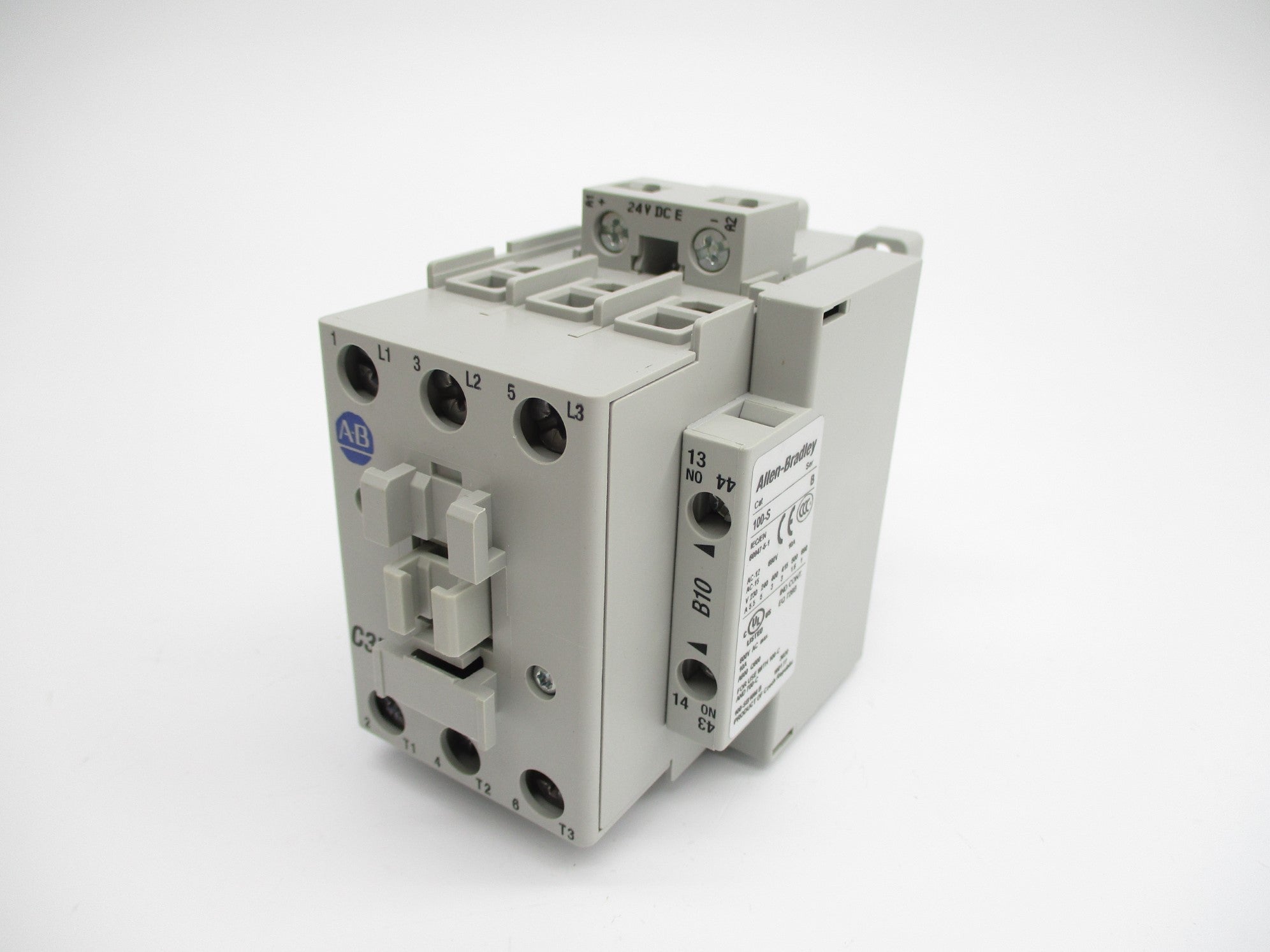 ALLEN BRADLEY 100-C37EJ10 SER. C 24VDC 65A (BR/WH) NSMP