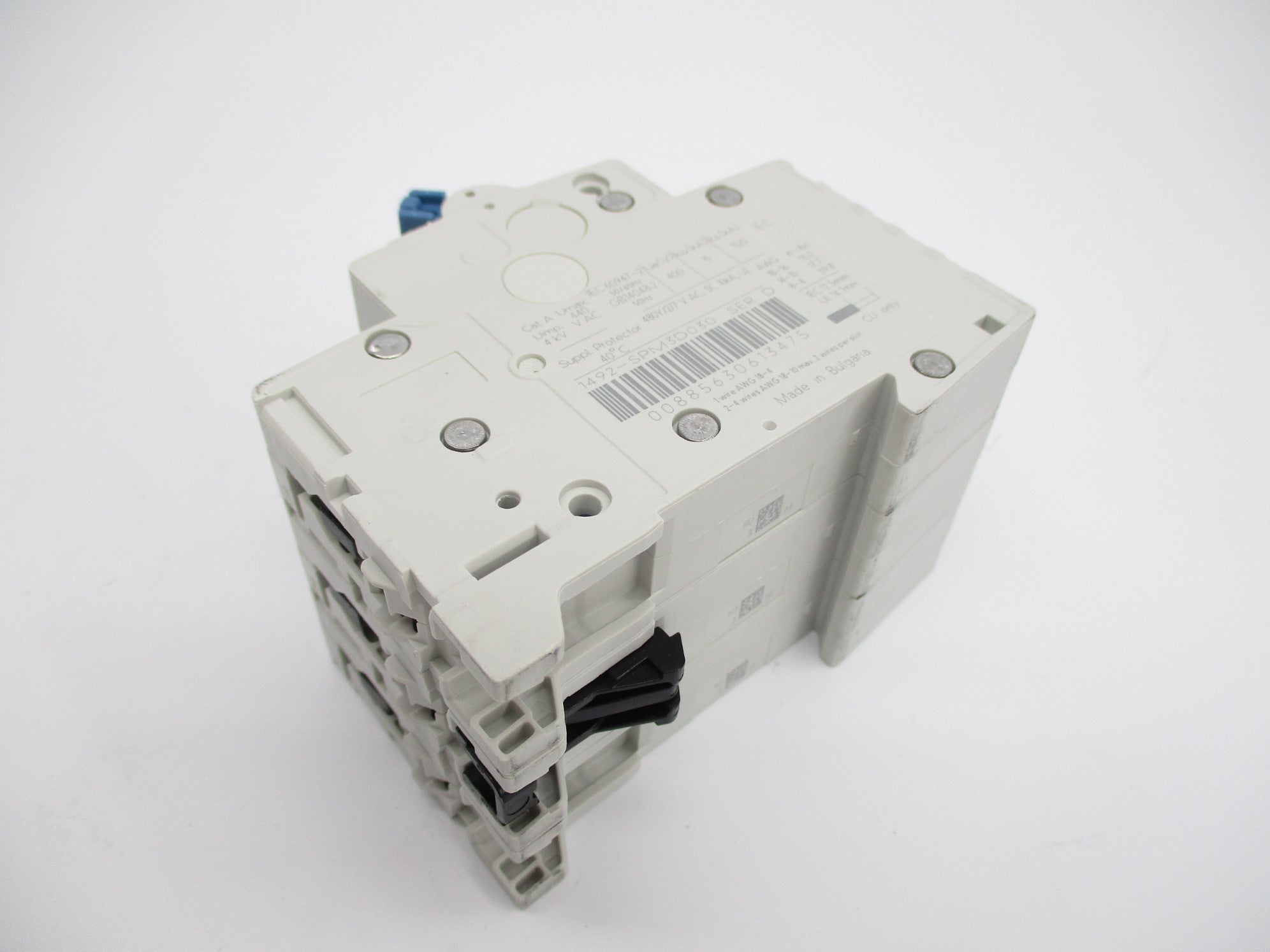 ALLEN BRADLEY 1492-SPM3D030 SER. D 277VAC 3A NSMP