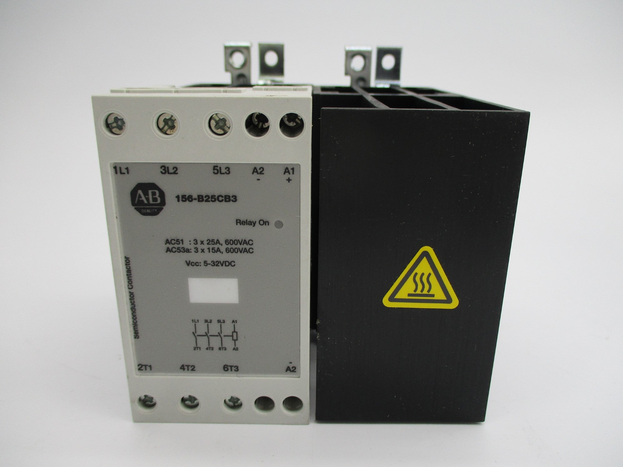 ALLEN BRADLEY 156-B25CB3 SER. A 5-32VDC 48-660VAC (WH) NSMP