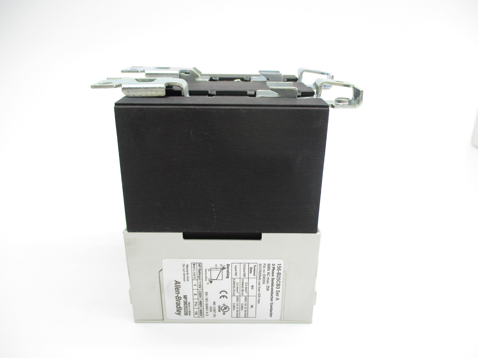 ALLEN BRADLEY 156-B25CB3 SER. A 5-32VDC 48-660VAC (WH) NSMP