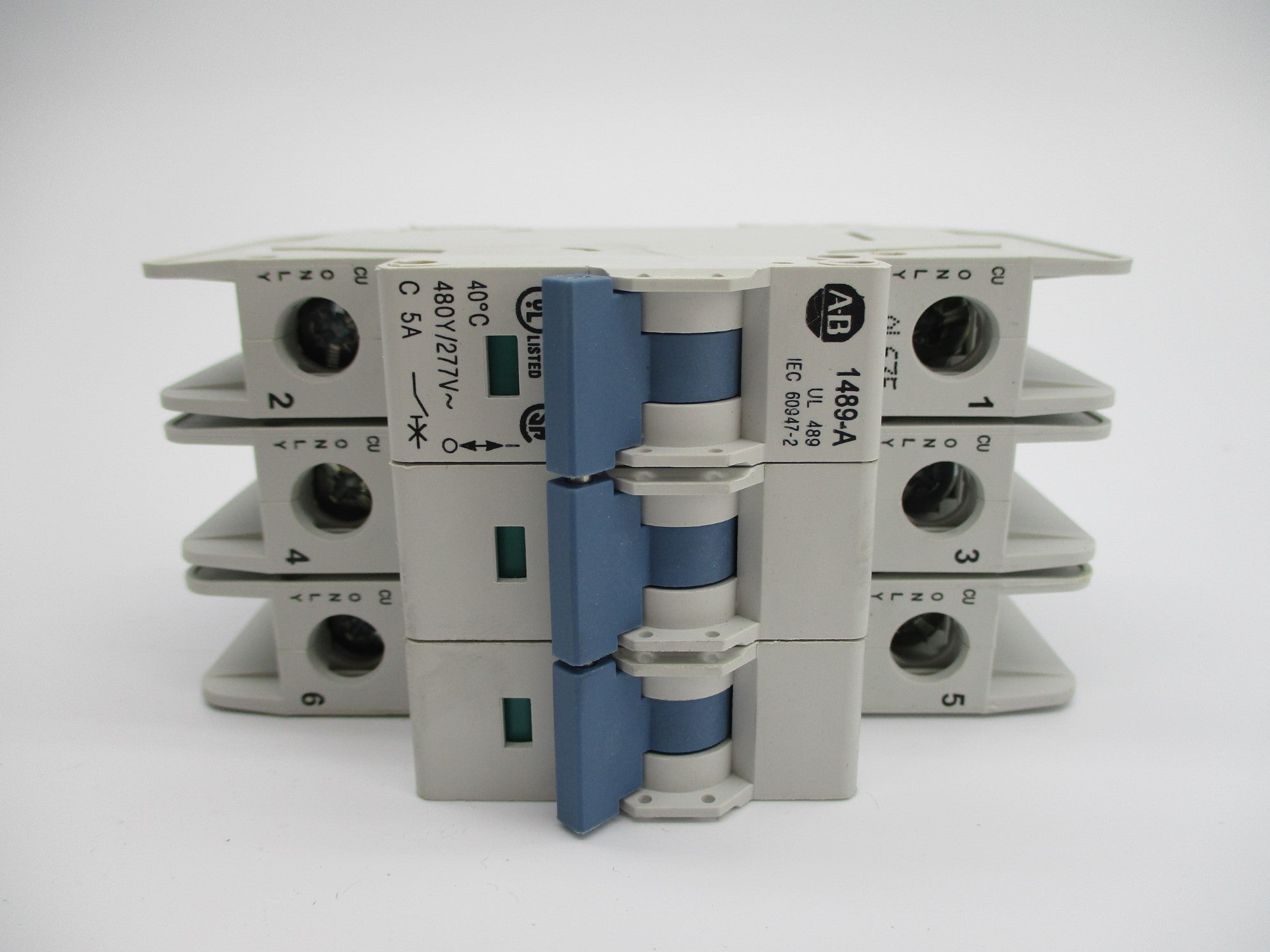 ALLEN BRADLEY 1489-A3C050 SER. A 5A 277V NSMP