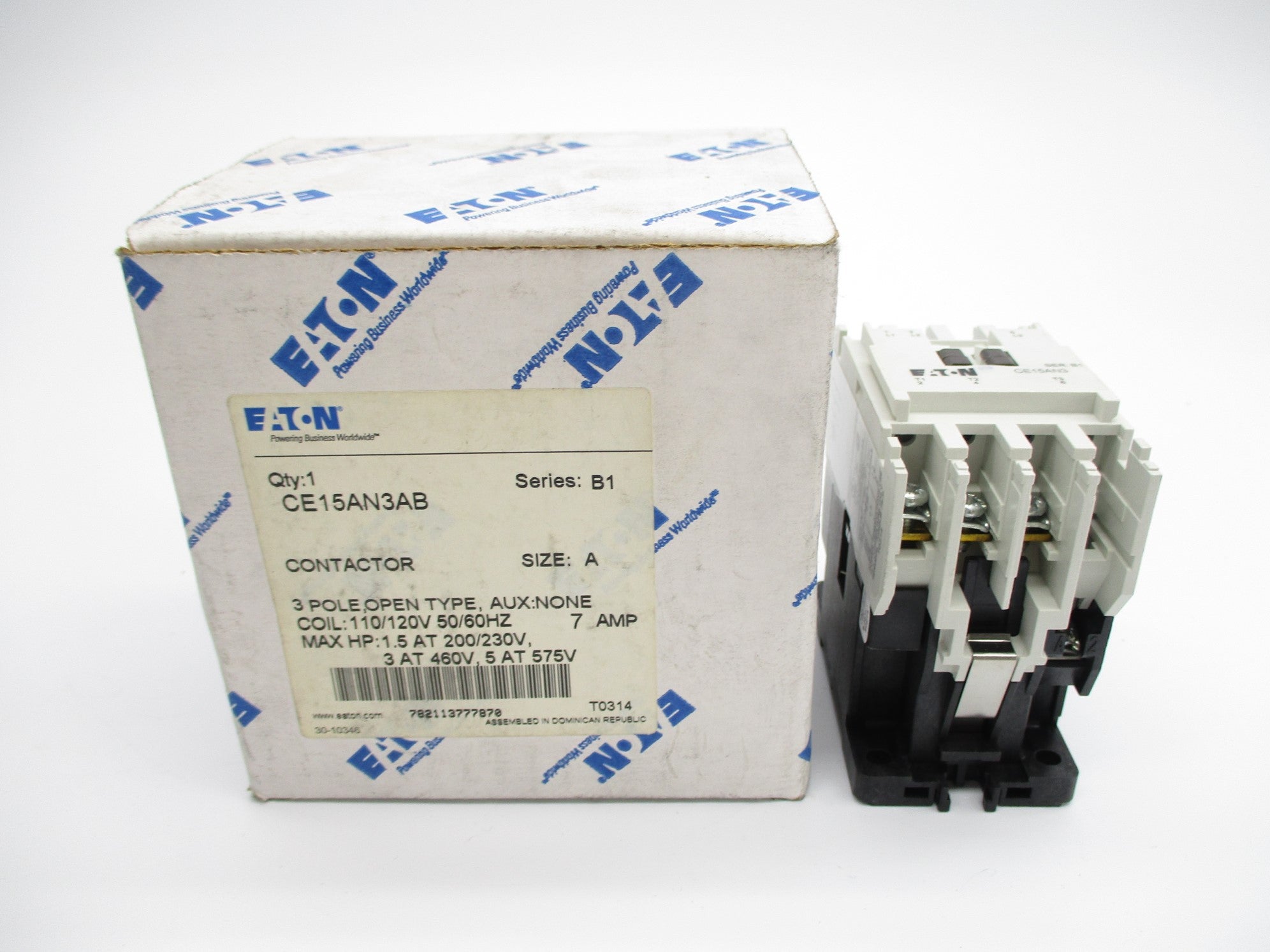 EATON CE15AN3AB SER. B1 110/120V NSMP