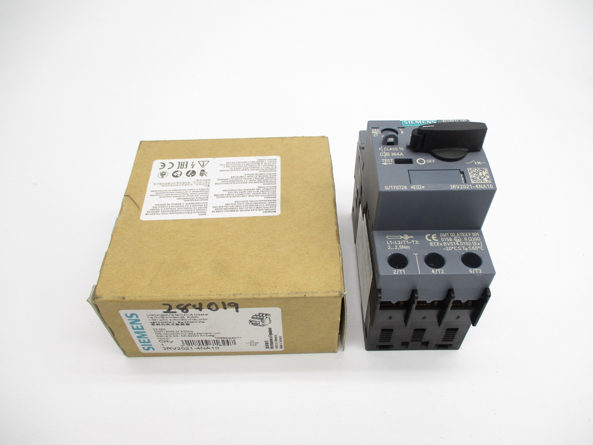SIEMENS 3RV2021-4NA10 23-28A NSMP