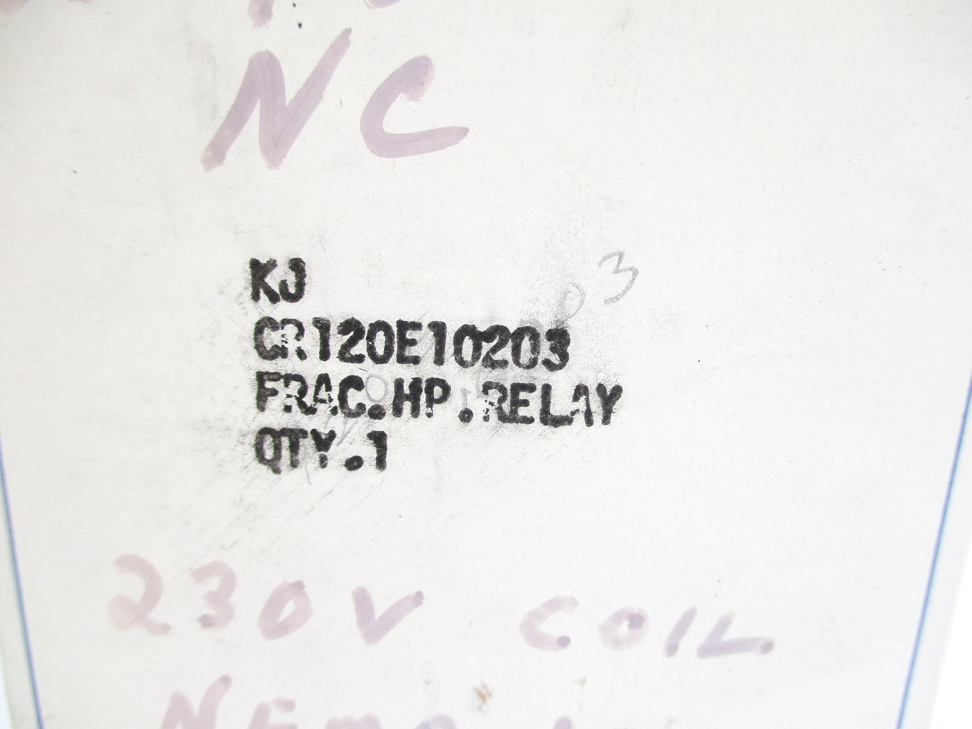 GENERAL ELECTRIC CR120E10203 230V NSMP