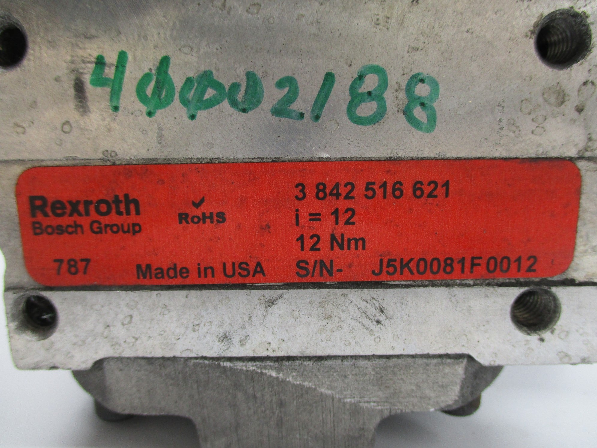 REXROTH 3842516621 UNMP