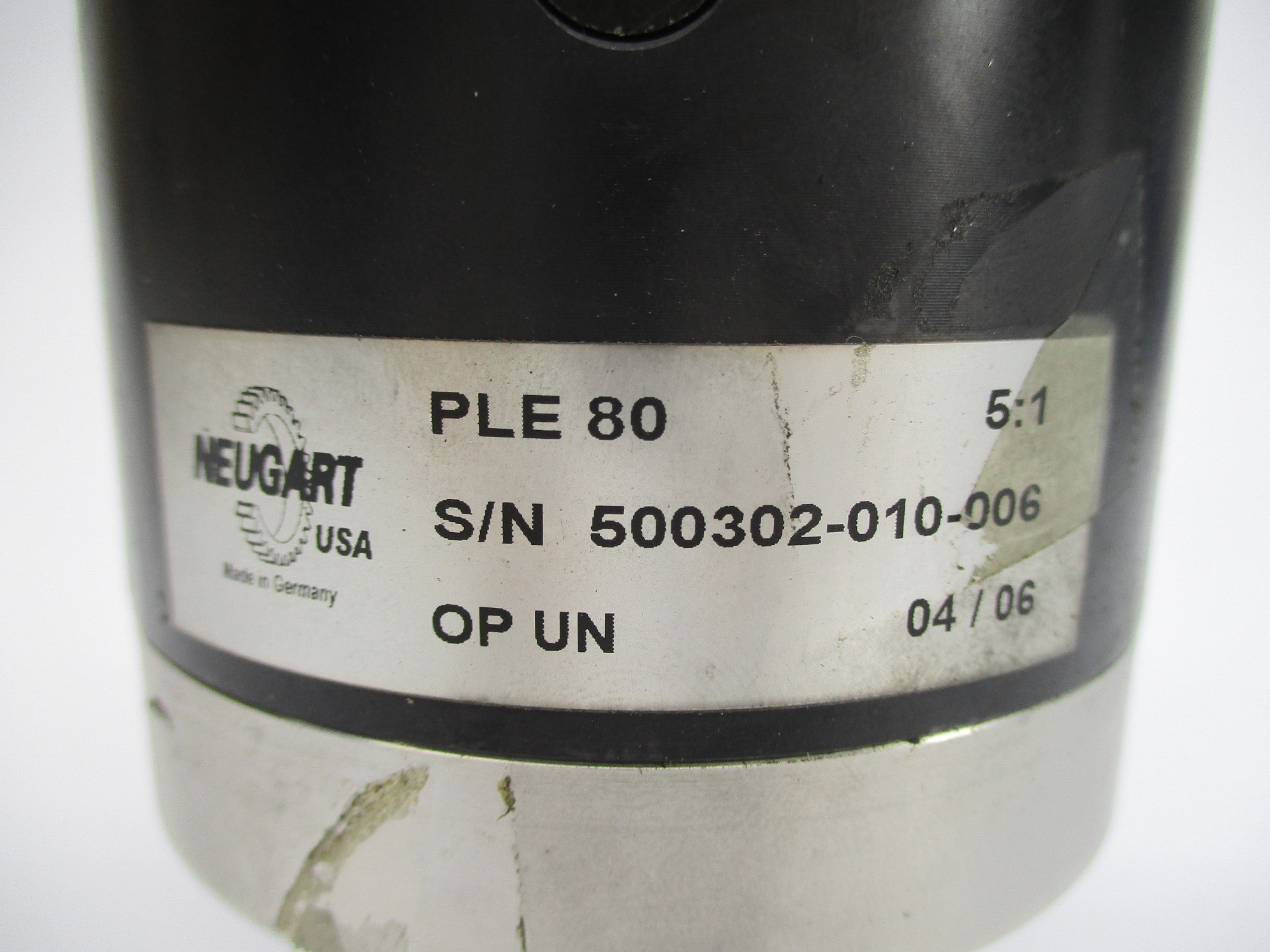 NEUGART PLE80 UNMP
