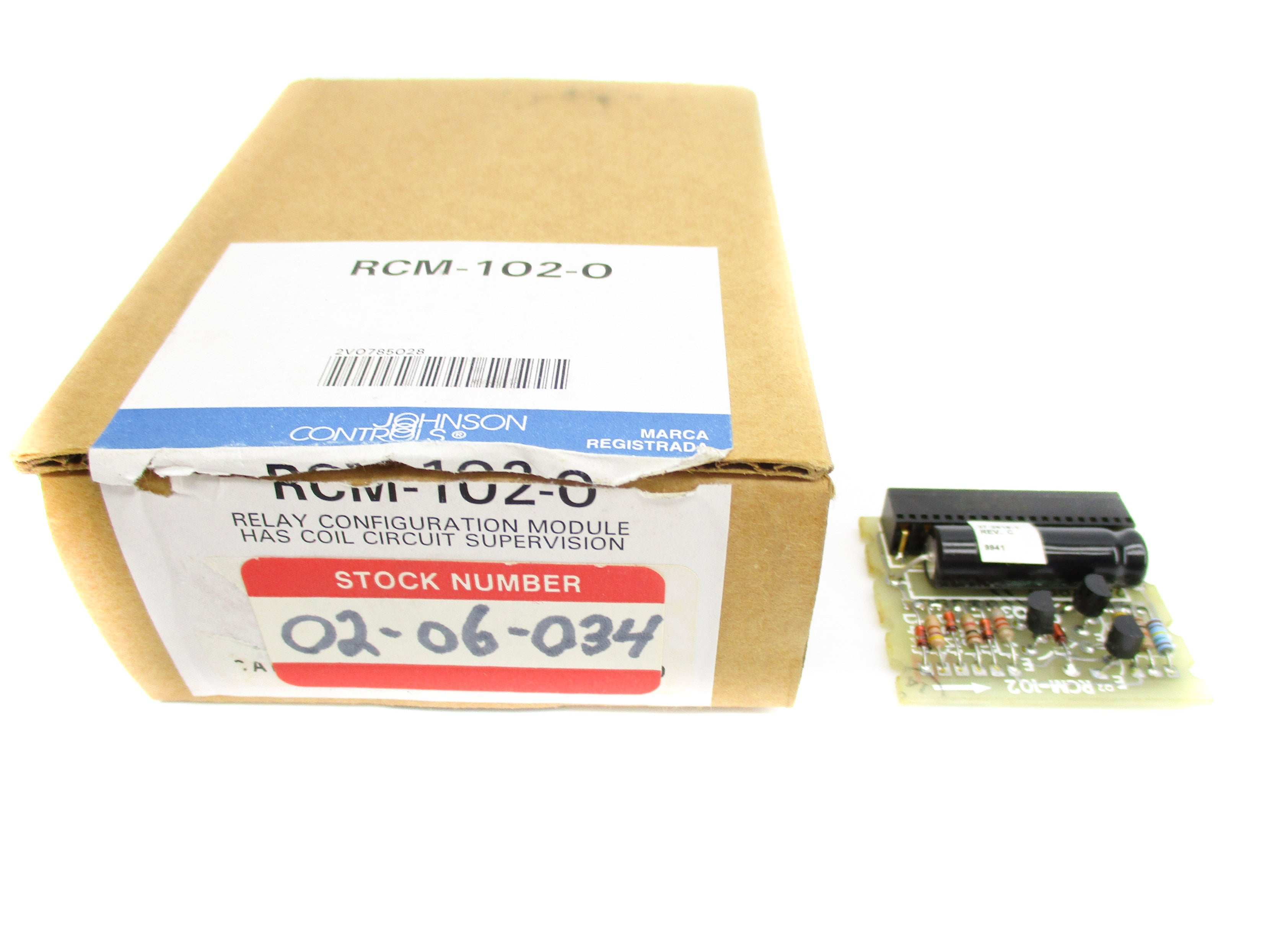 JOHNSON CONTROLS RCM-102-0 REV. C NSMP