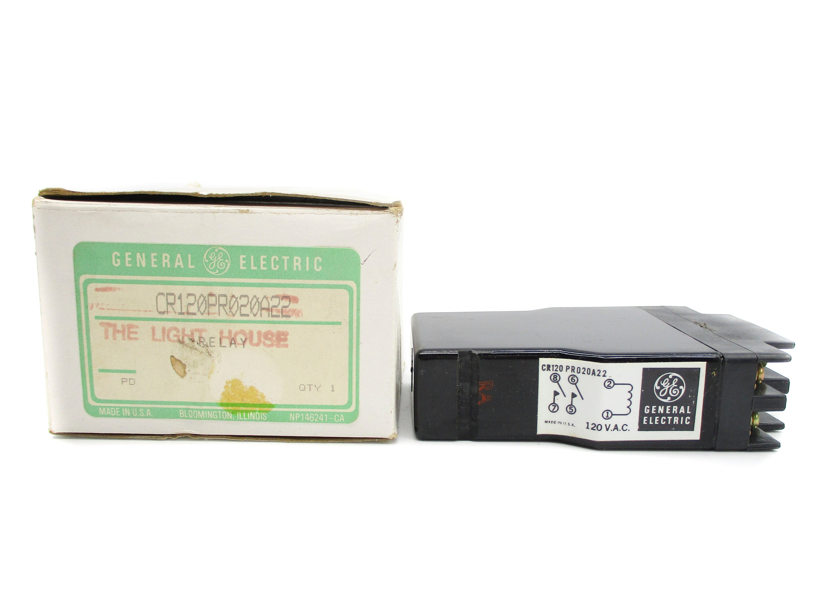 GENERAL ELECTRIC CR120PR020A22 120VAC NSMP