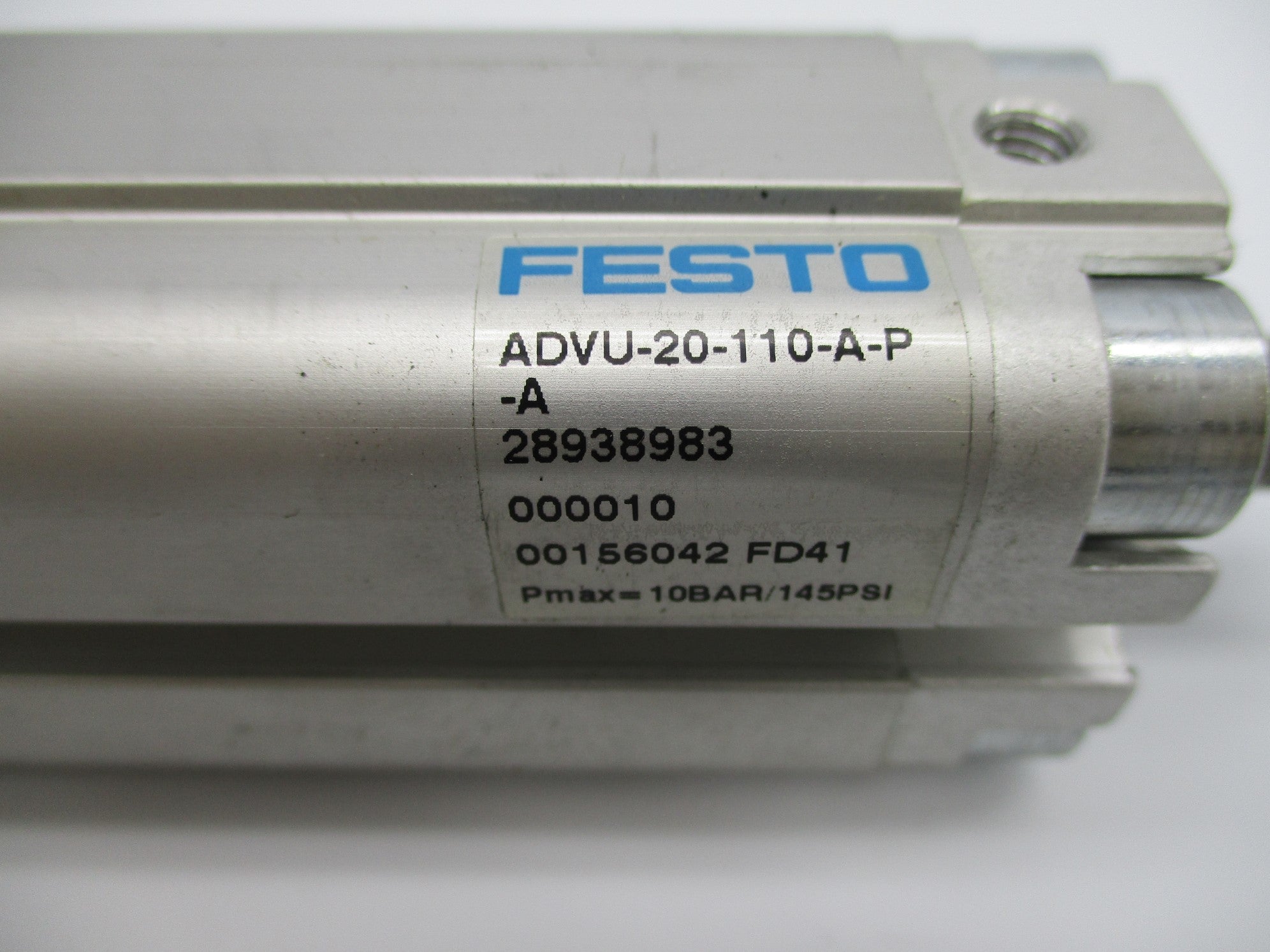 FESTO ADVU-20-110-A-P-A 28938983 145PSI NSNP