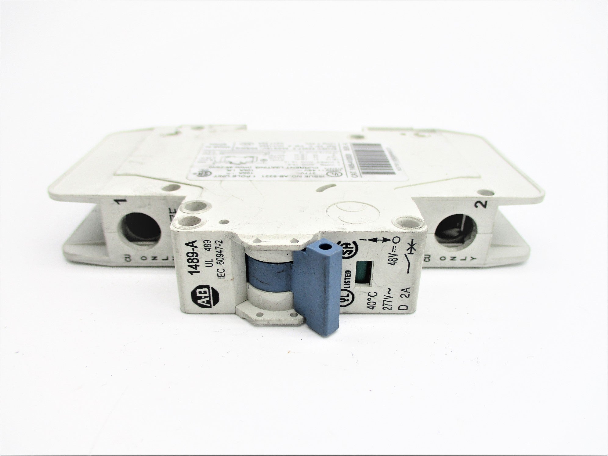 ALLEN BRADLEY 1489-A1D020 SER. A 2A 277V UNMP