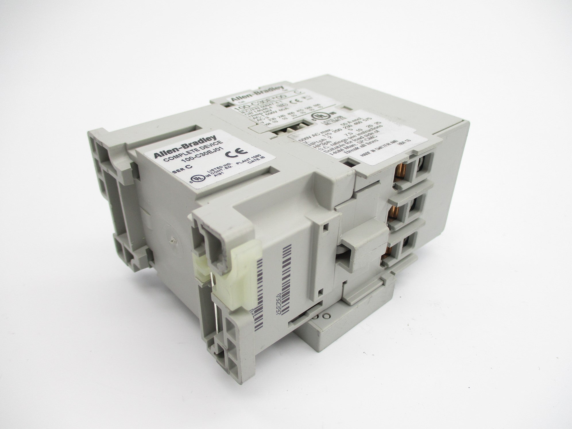 ALLEN BRADLEY 100-C30EJ01 SER. C 24VDC UNMP