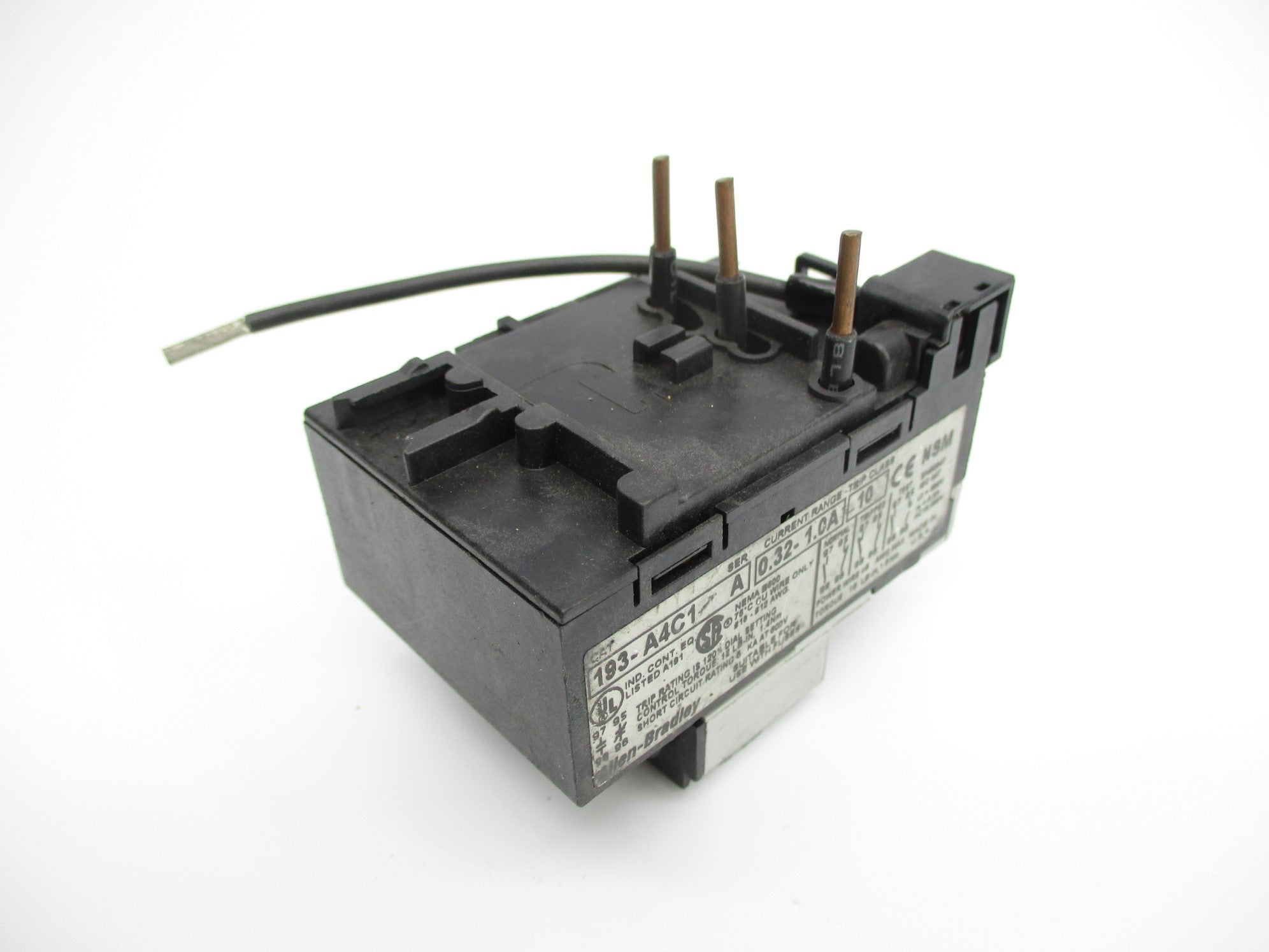 INDUSTRIAL SPARE PART 193-A4C1 SER. A 0.32-1.0A UNMP