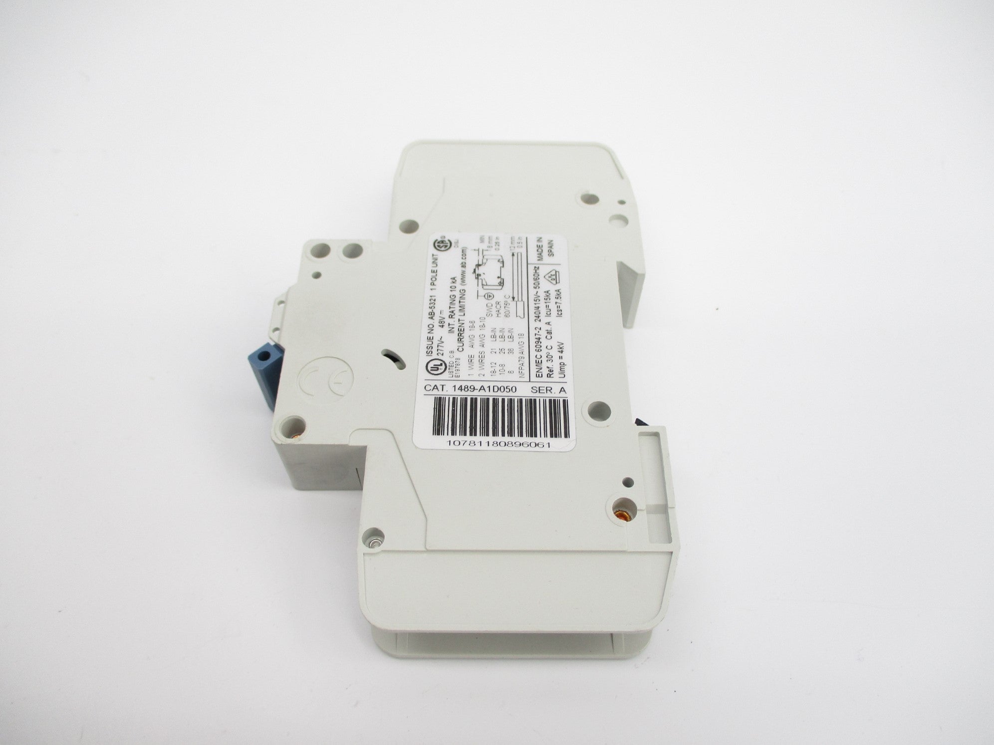ALLEN BRADLEY 1489-A1D050 SER. A 5A 277VAC (PKG OF 2) NSMP