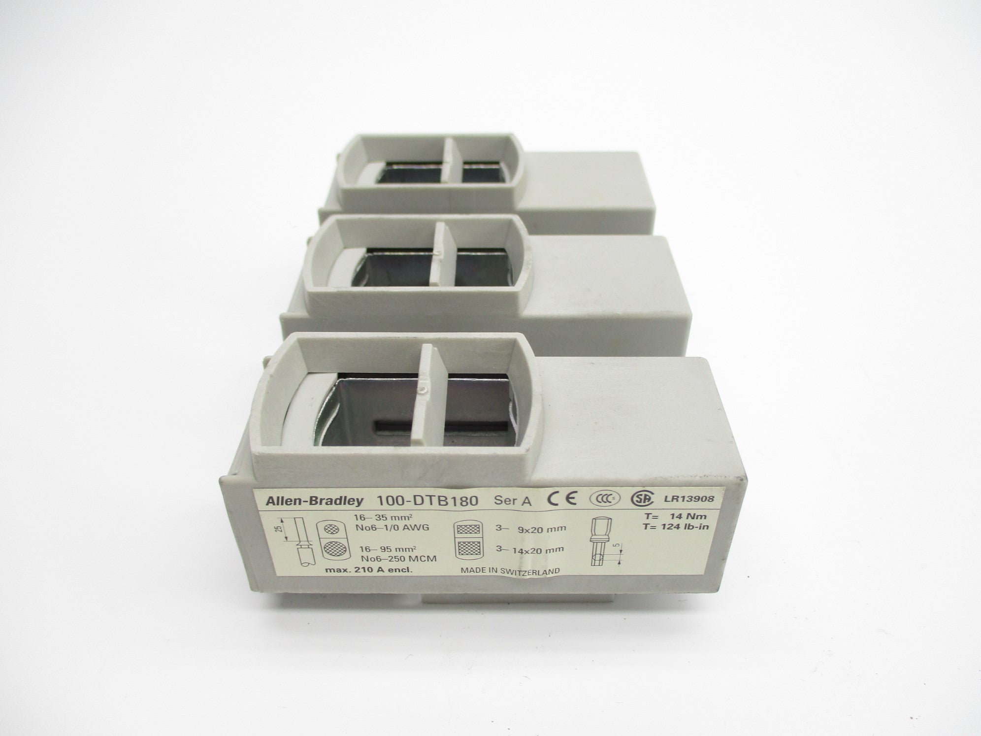 ALLEN BRADLEY 100-DTB180 SER. A NSNP