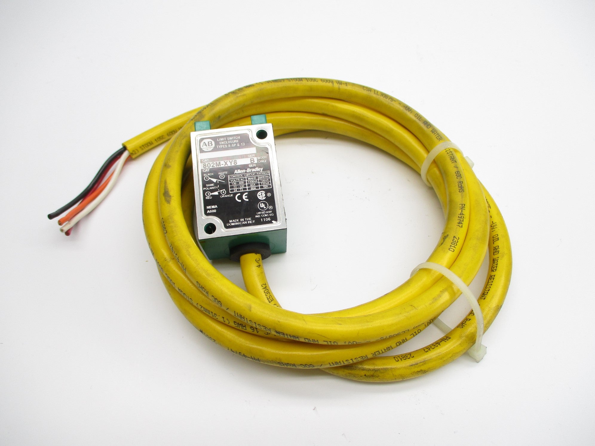 ALLEN BRADLEY 802M-XY8 SER. B UNMP