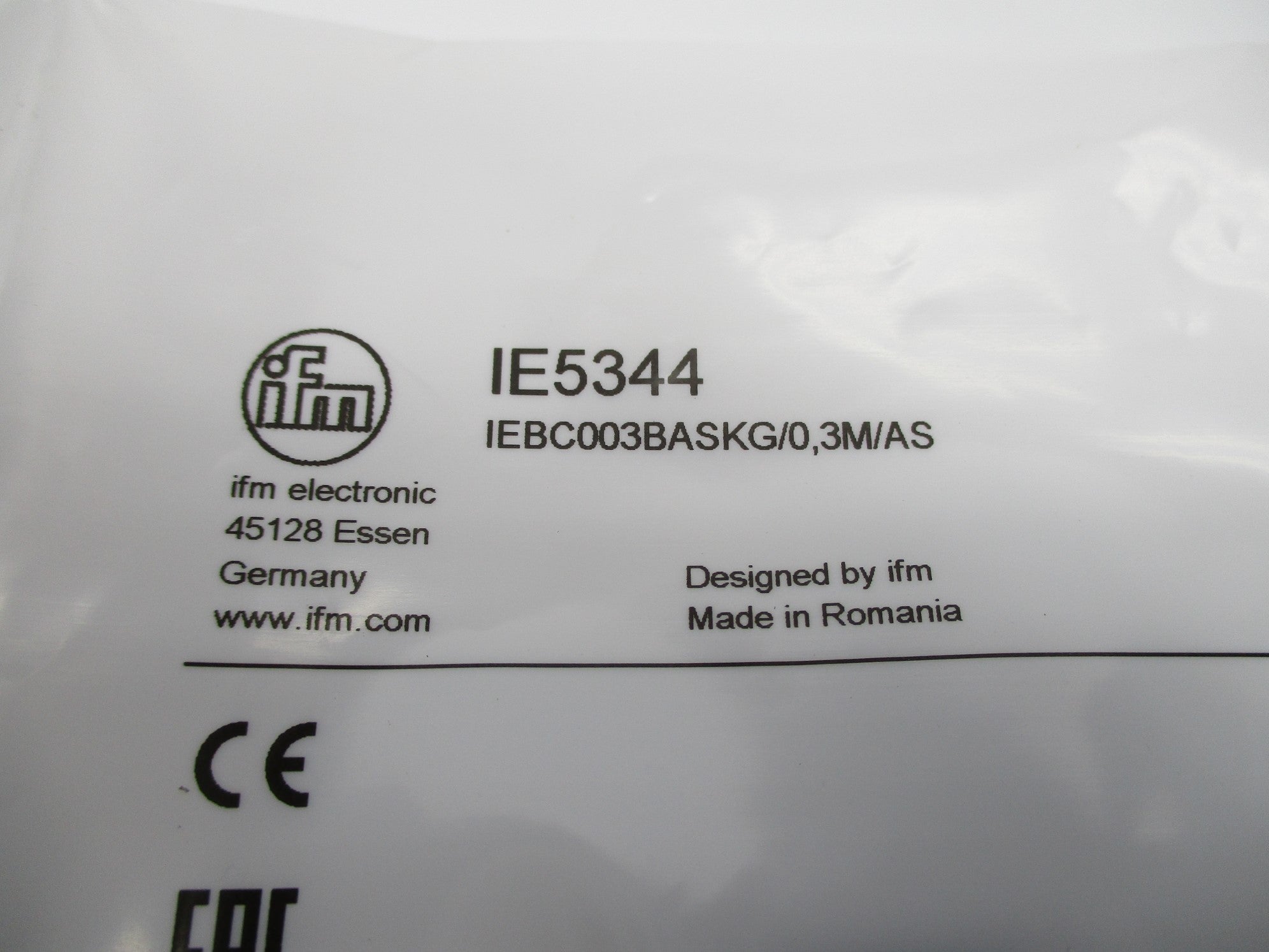 IFM EFECTOR IEBC003BASKG/0,3M/AS IE5344 NSMP