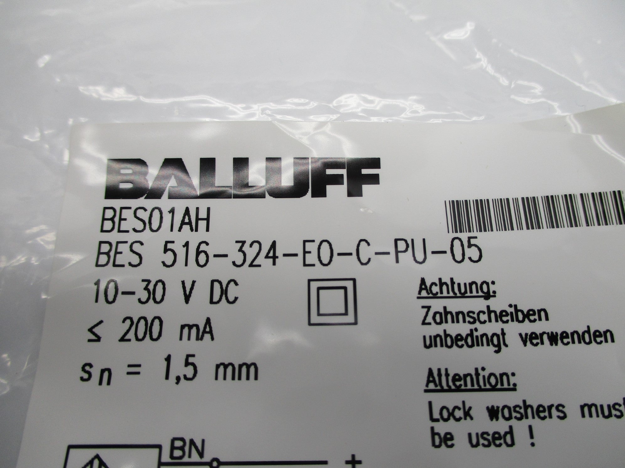 BALLUFF BES516-324-E0-C-PU-05 BES01AH (AS PICTURED) NSMP