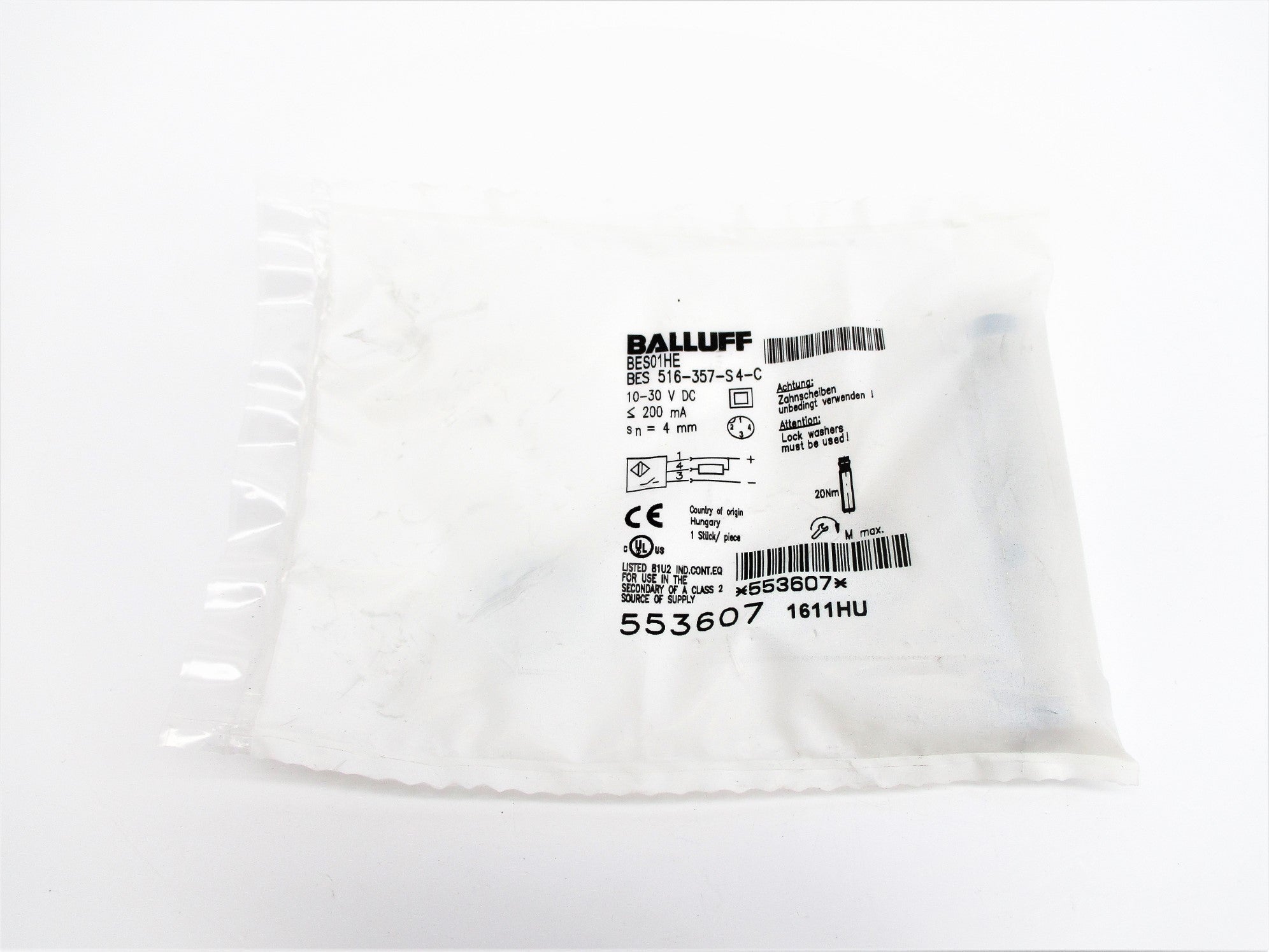 BALLUFF BES516-357-S4-C BES01HE NSMP