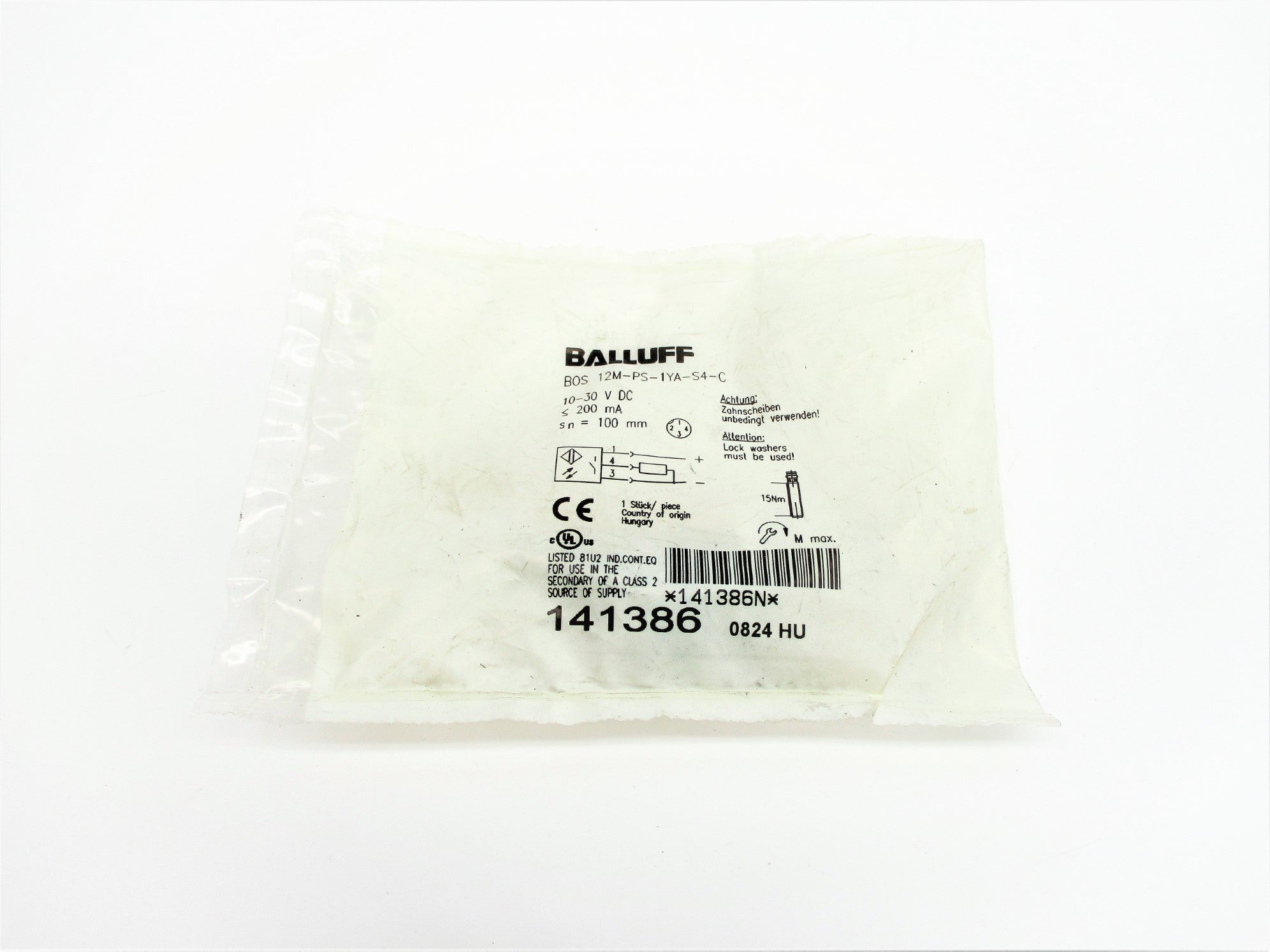 BALLUFF BOS12M-PS-1YA-S4-C NSMP