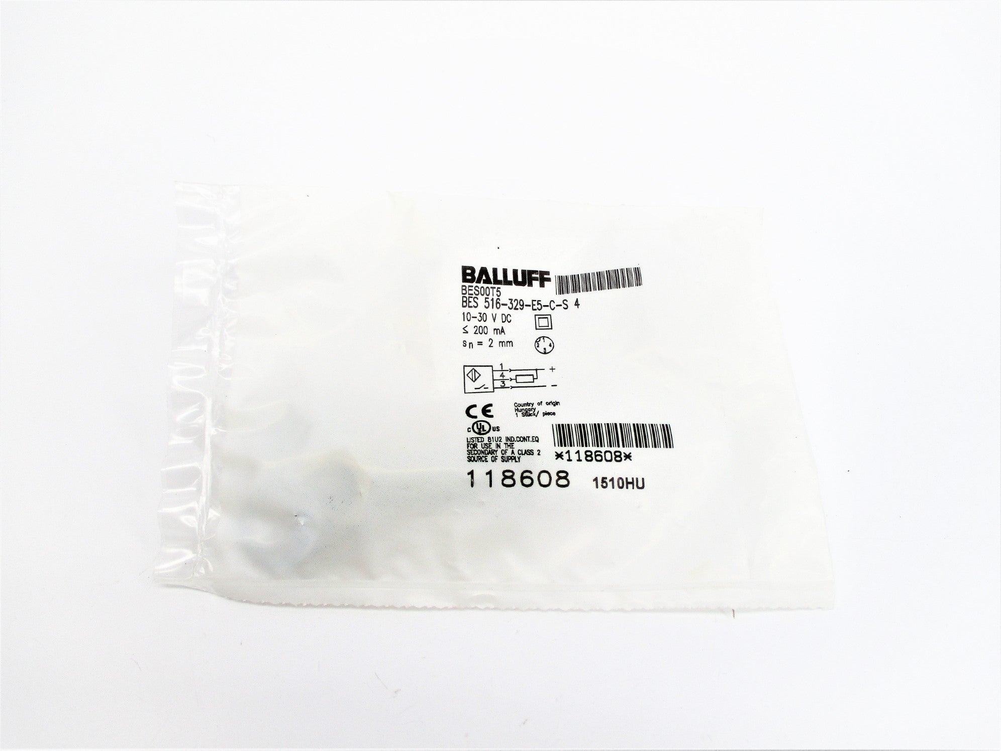 BALLUFF BES516-329-E5-C-S4 BES00T5 NSMP