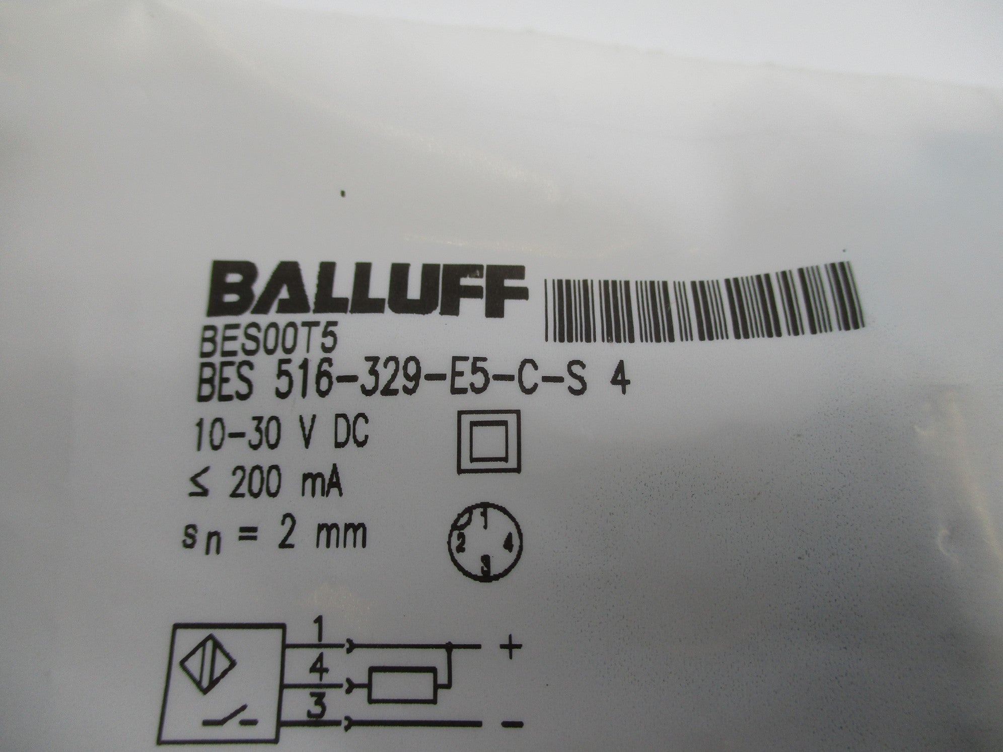 BALLUFF BES516-329-E5-C-S4 BES00T5 NSMP