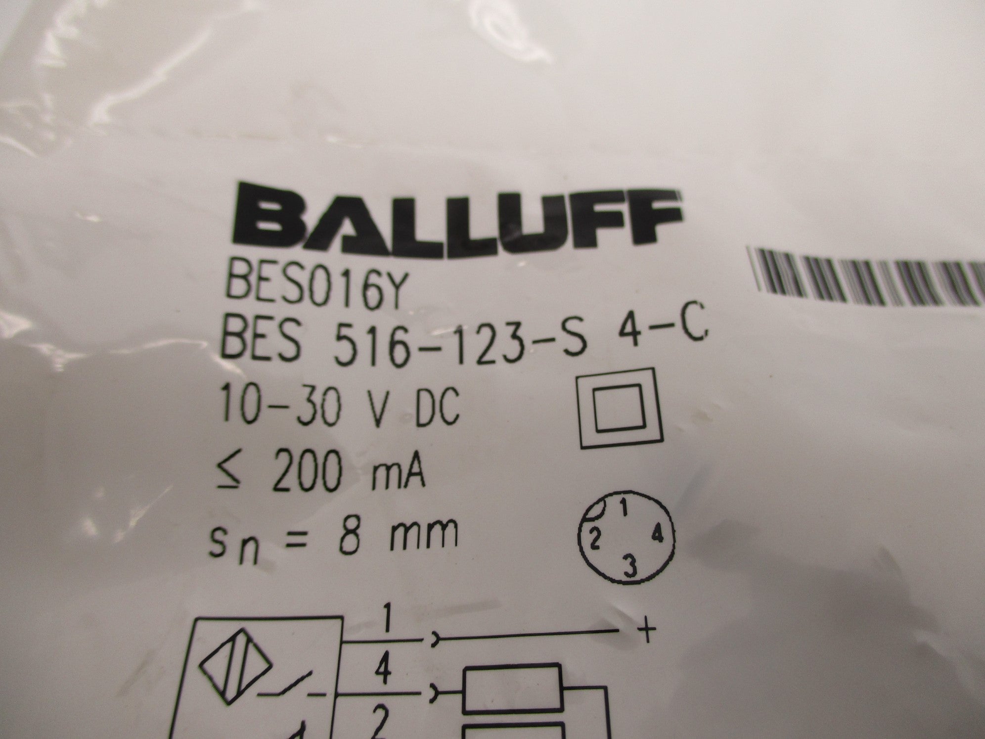 BALLUFF BES516-123-S4-C BES016Y NSMP