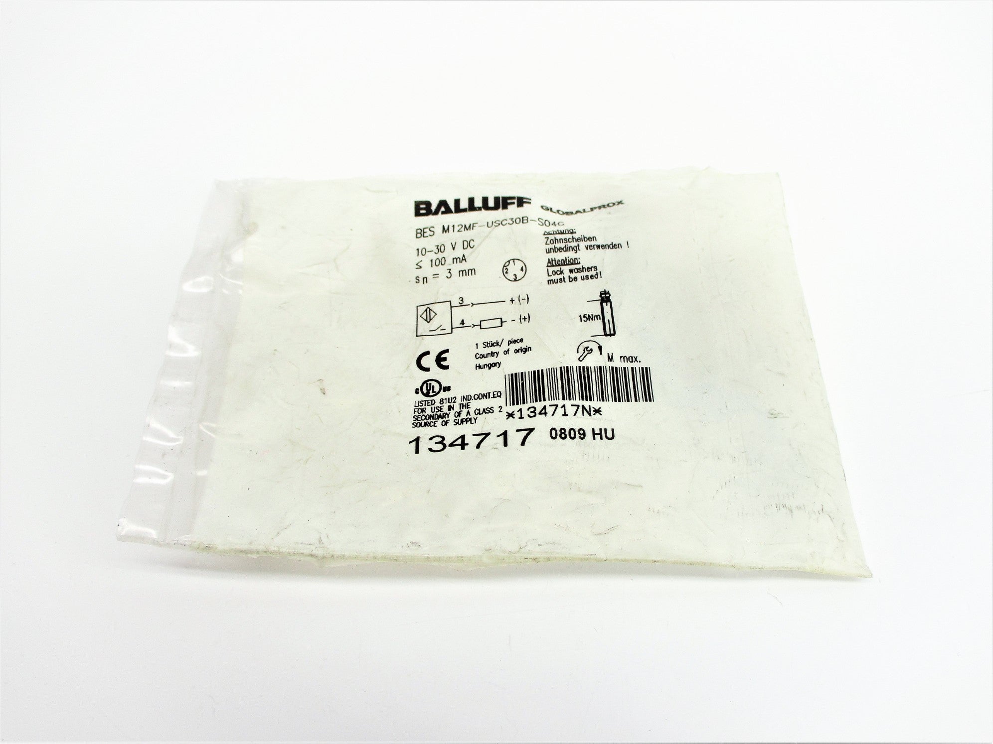 BALLUFF BESM12MF-USC30B-S04G NSMP