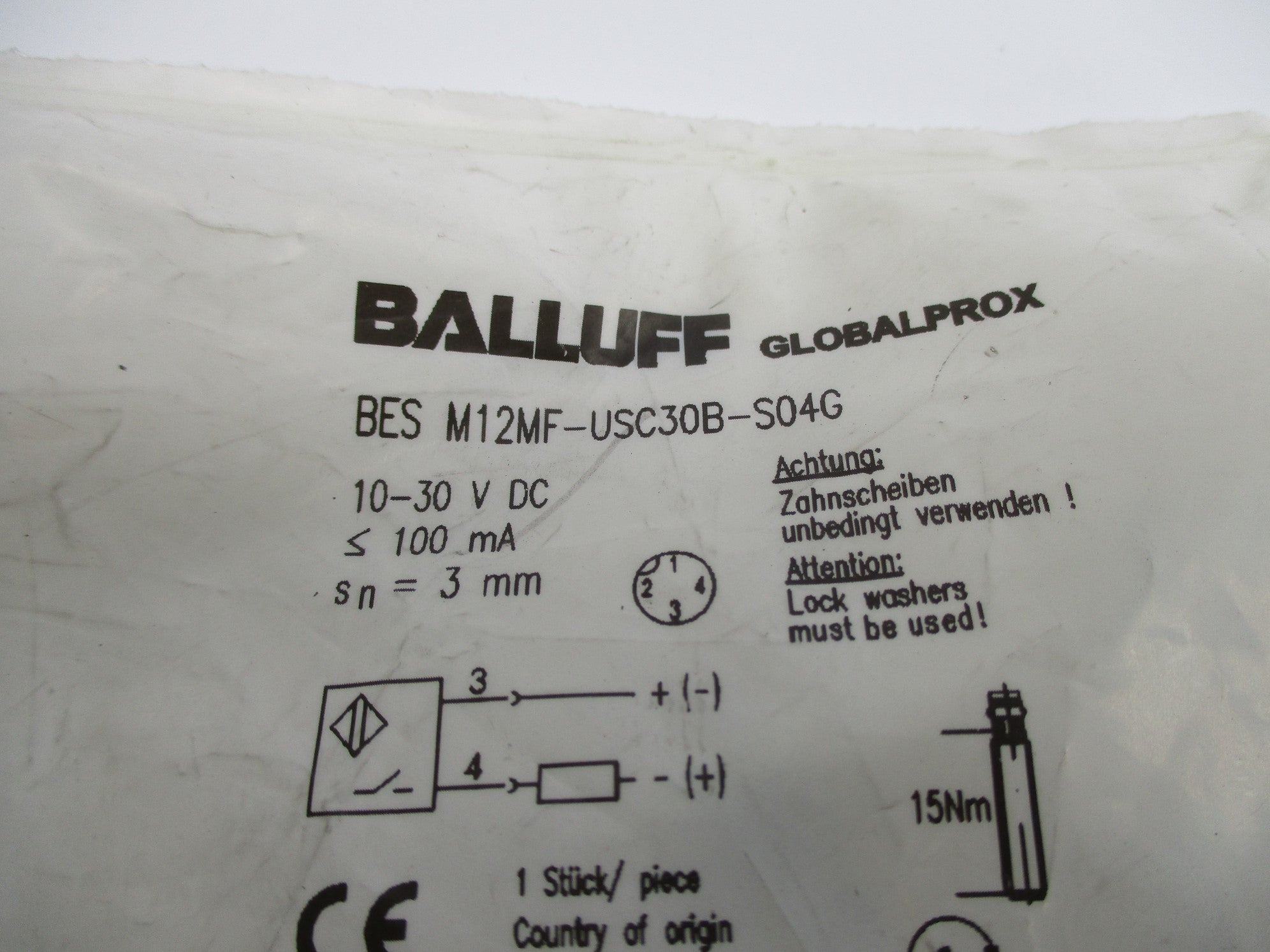 BALLUFF BESM12MF-USC30B-S04G NSMP