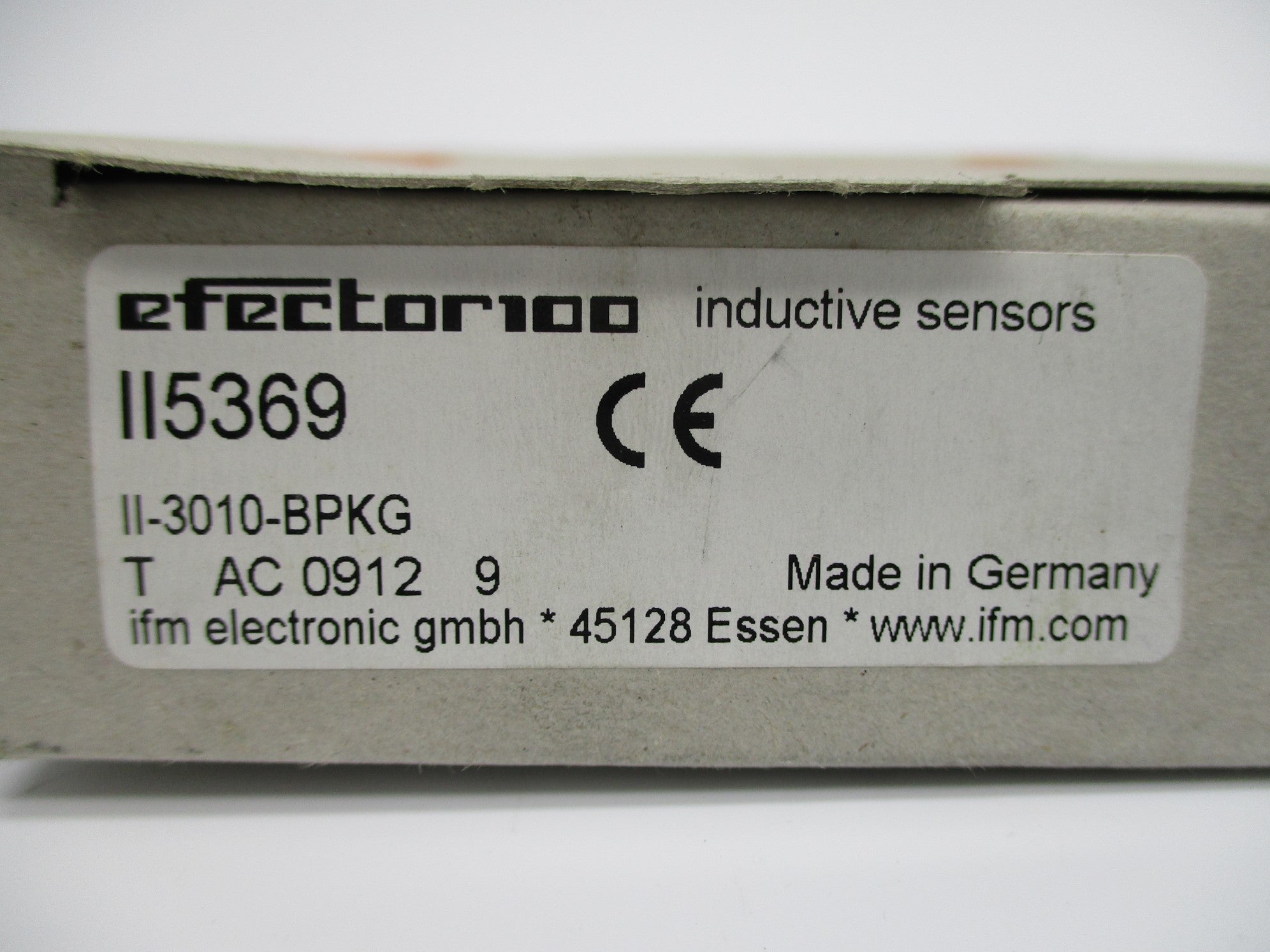 IFM EFECTOR II-3010-BPKG II5369 NSMP