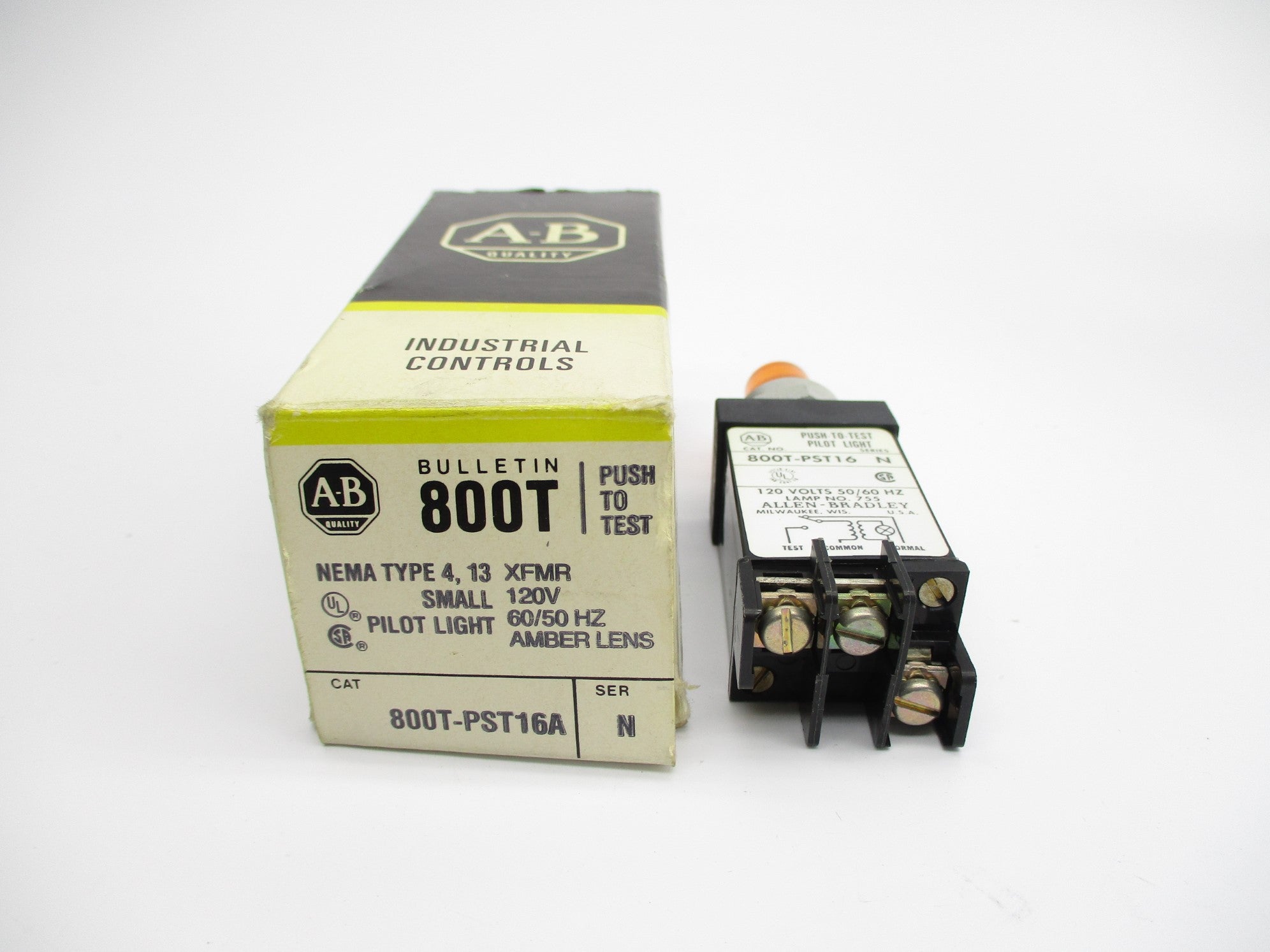 INDUSTRIAL SPARE PART 800T-PST16A SER. N 120V (BK/YL) NSMP