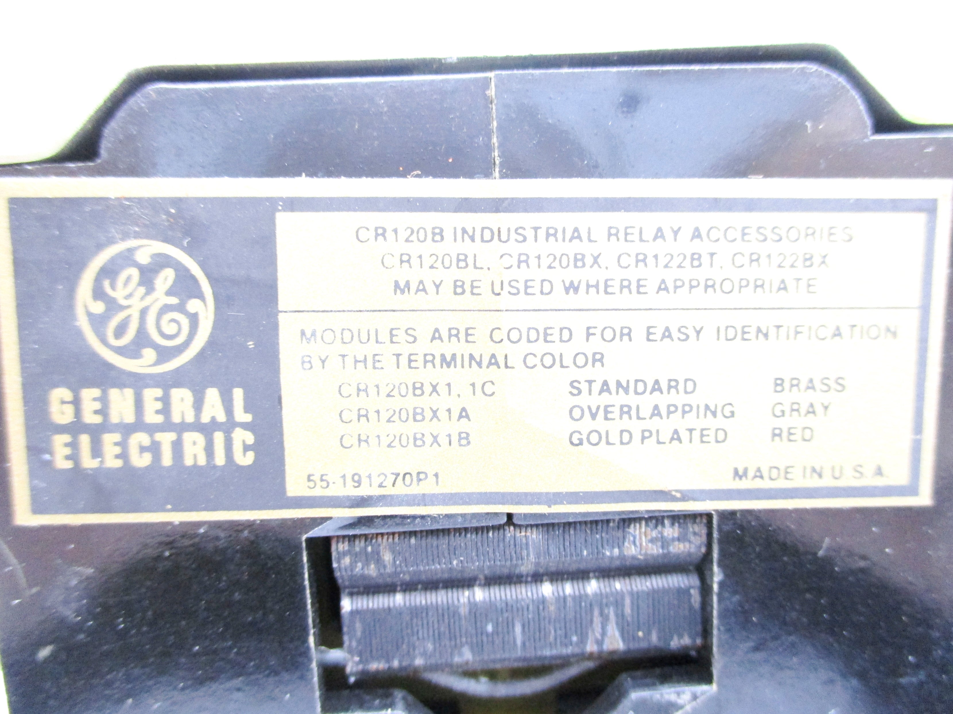 GENERAL ELECTRIC 120B02022 110/120V 10A NSNP