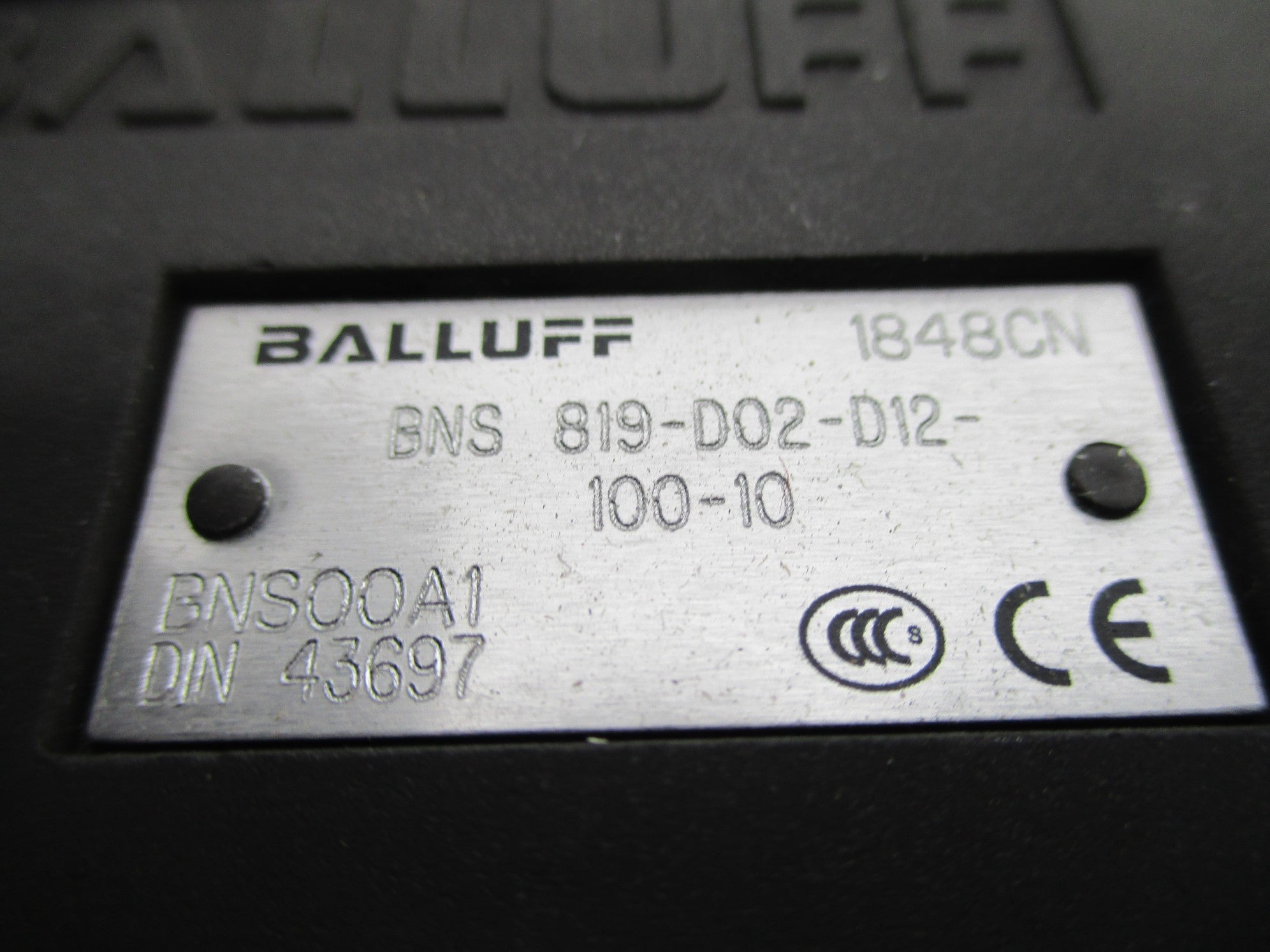 BALLUFF BNS819-D02-D12-100-10 BNS00A1 NSNP