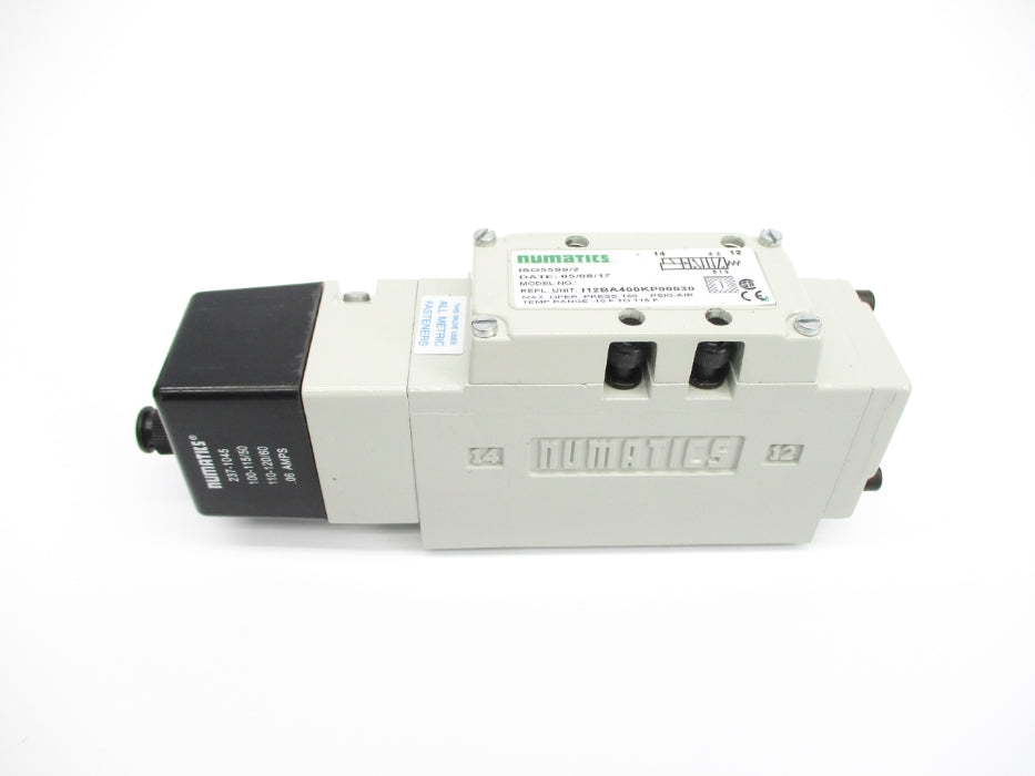 NUMATICS I12BA400KP00030 120V 150PSI NSNP