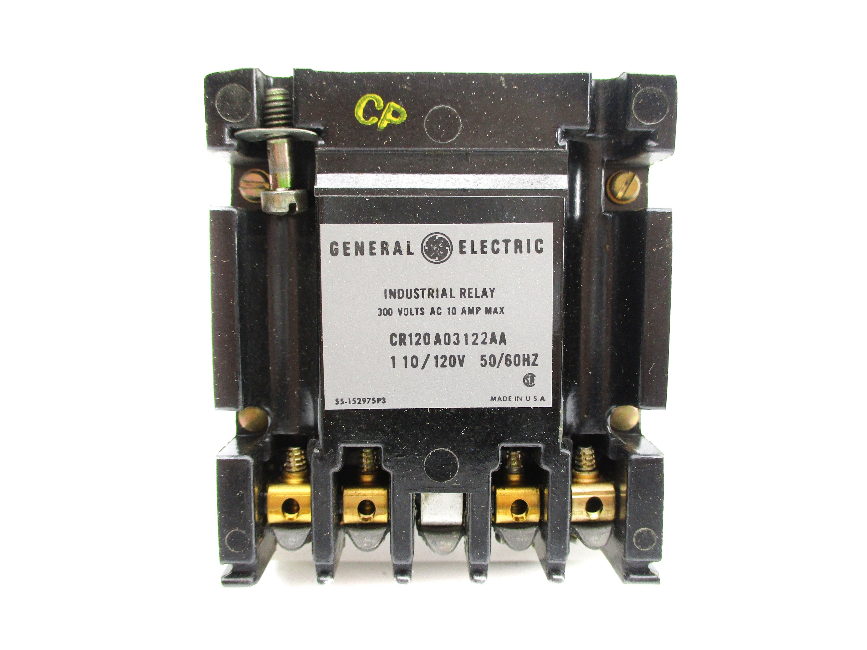 GENERAL ELECTRIC CR120A03122AA 110/120V 10A NSNP