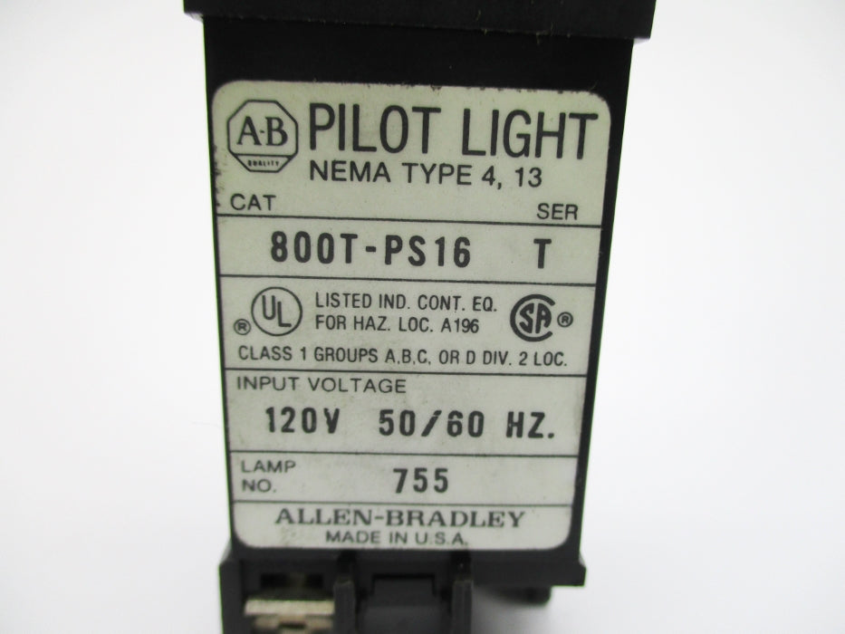 INDUSTRIAL SPARE PART 800T-PS16R SER. T NSNP