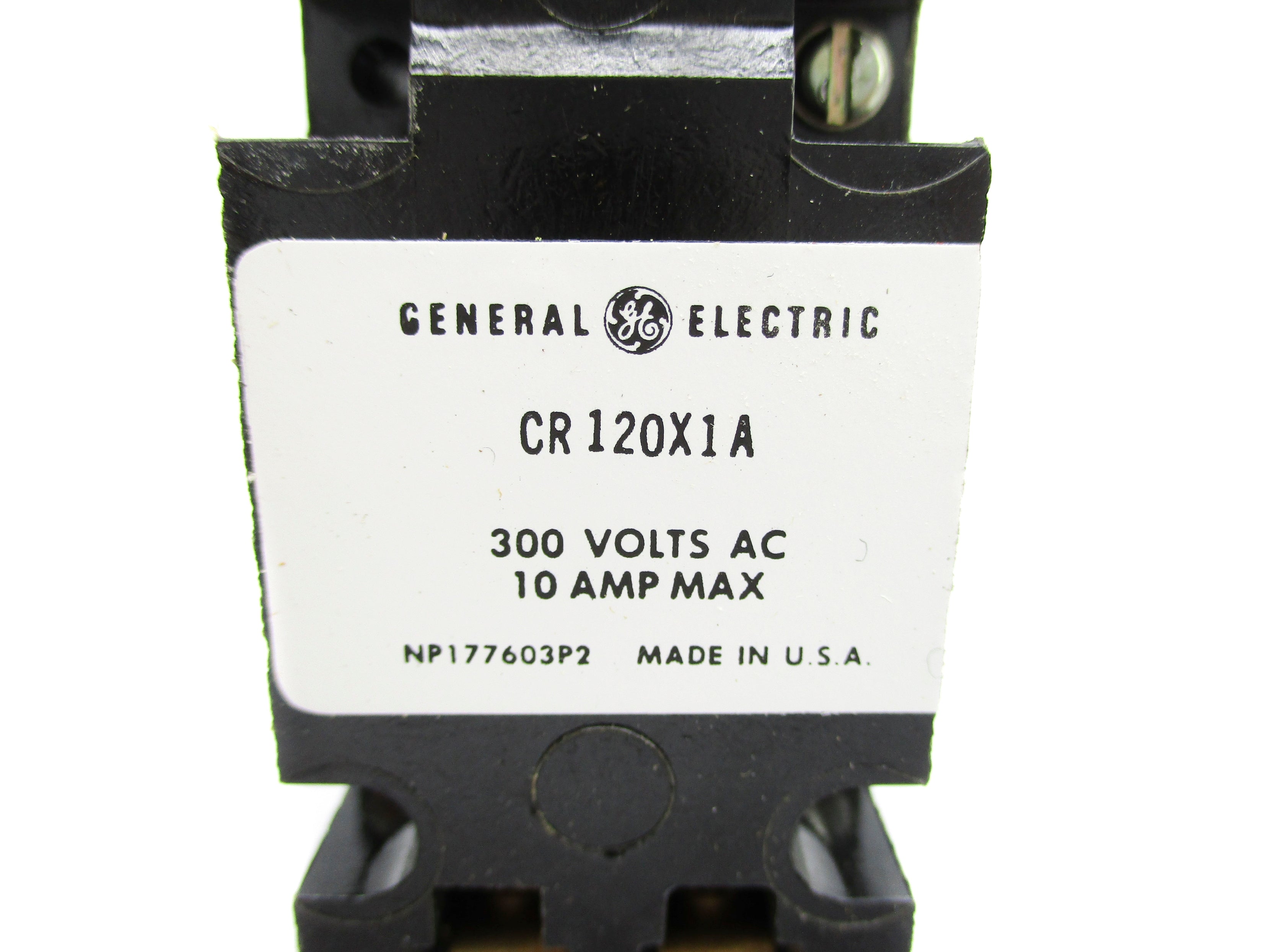 GENERAL ELECTRIC CR120X1A 300VAC 10A NSNP