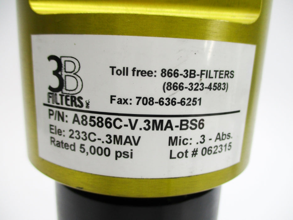 3B FILTERS A8586C-V.3MA-BS6 5000PSI NSNP
