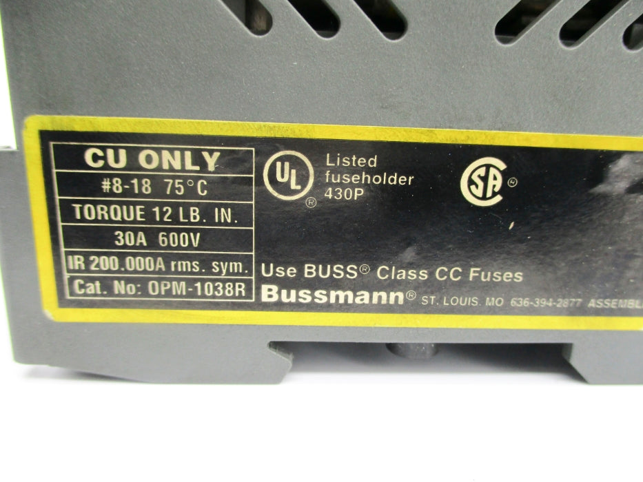 BUSSMANN OPM-1038R NSNP