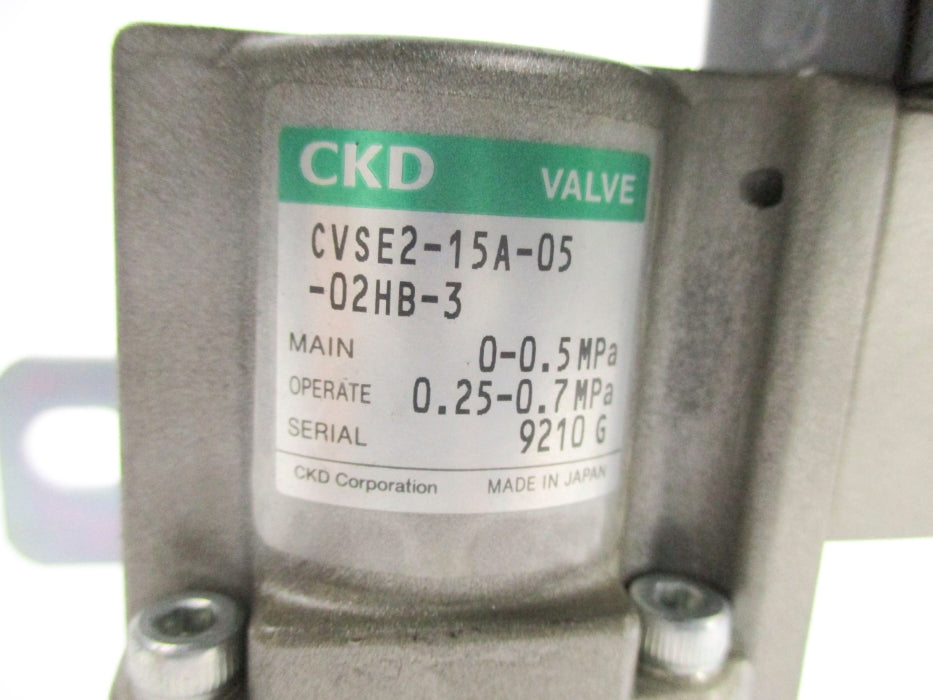 CKD CVSE2-15A-05-02HB-3 24VDC NSNP